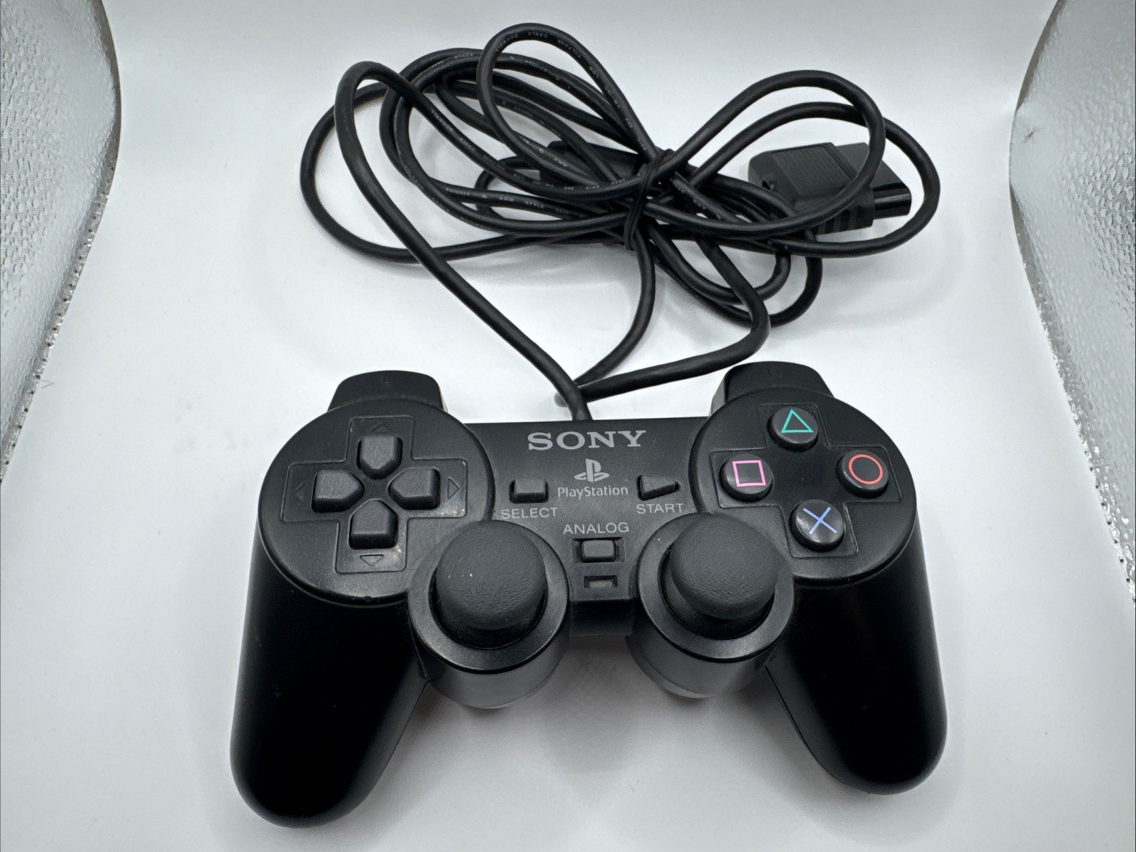 Sony PlayStation 2 Slim Console Black. With Controller, Cables Memory Card. PS2