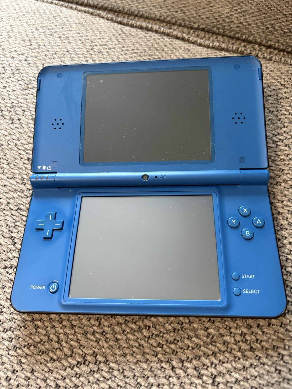 Nintendo DSi XL Handheld Game Console UTL-001 Midnight Blue