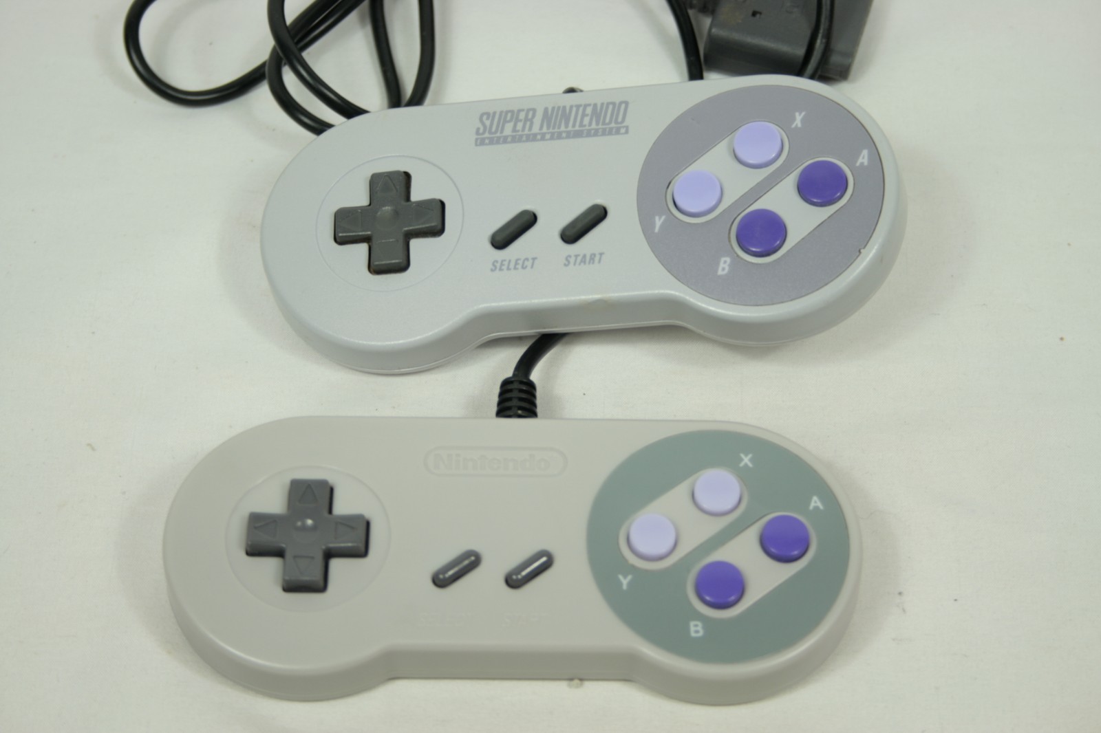 Super Nintendo SNES Console Bundle with 2 Controllers TESTED FAST SHIPPING