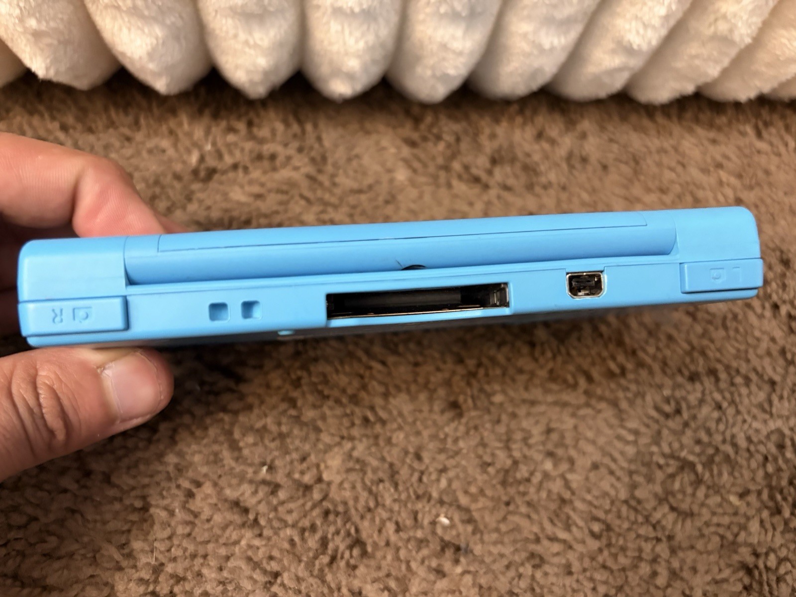Nintendo DSi Blue Handheld Console Wi-Fi NTSC-U/C 256MB MPN TWL-001