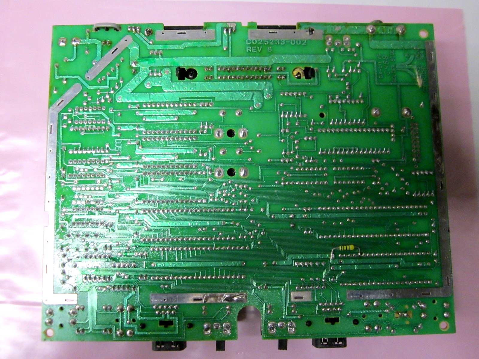 Atari 7800 Original EpR Reconditioned w/MODs Main Board Replacement