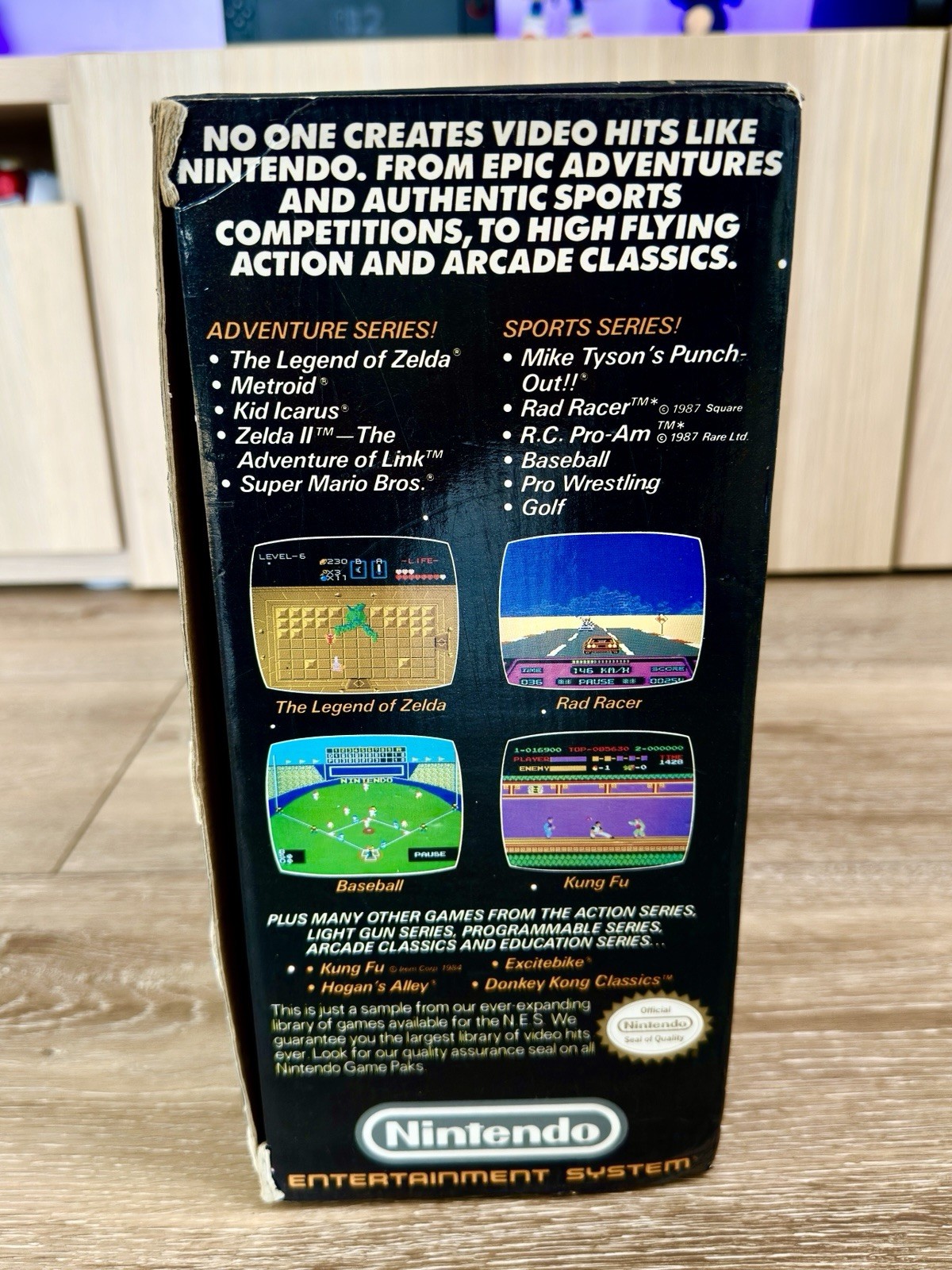 Nintendo NES Console Action Set – Complete CIB – Super Mario/Duck Hunt