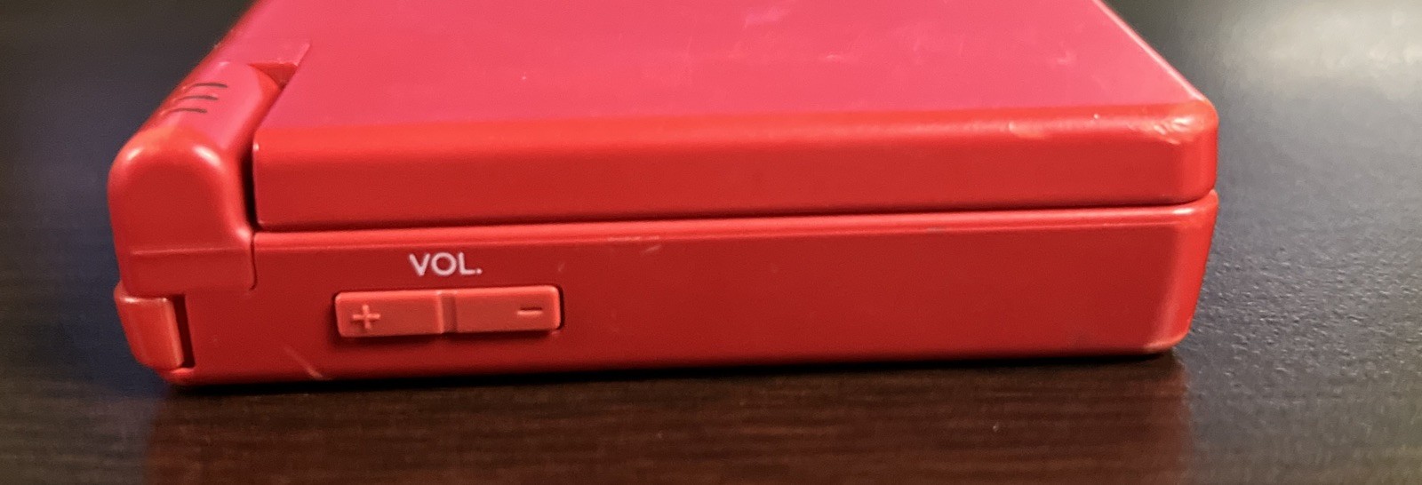 Nintendo DSi Red Console Only. Works. Used. Charger Not Included