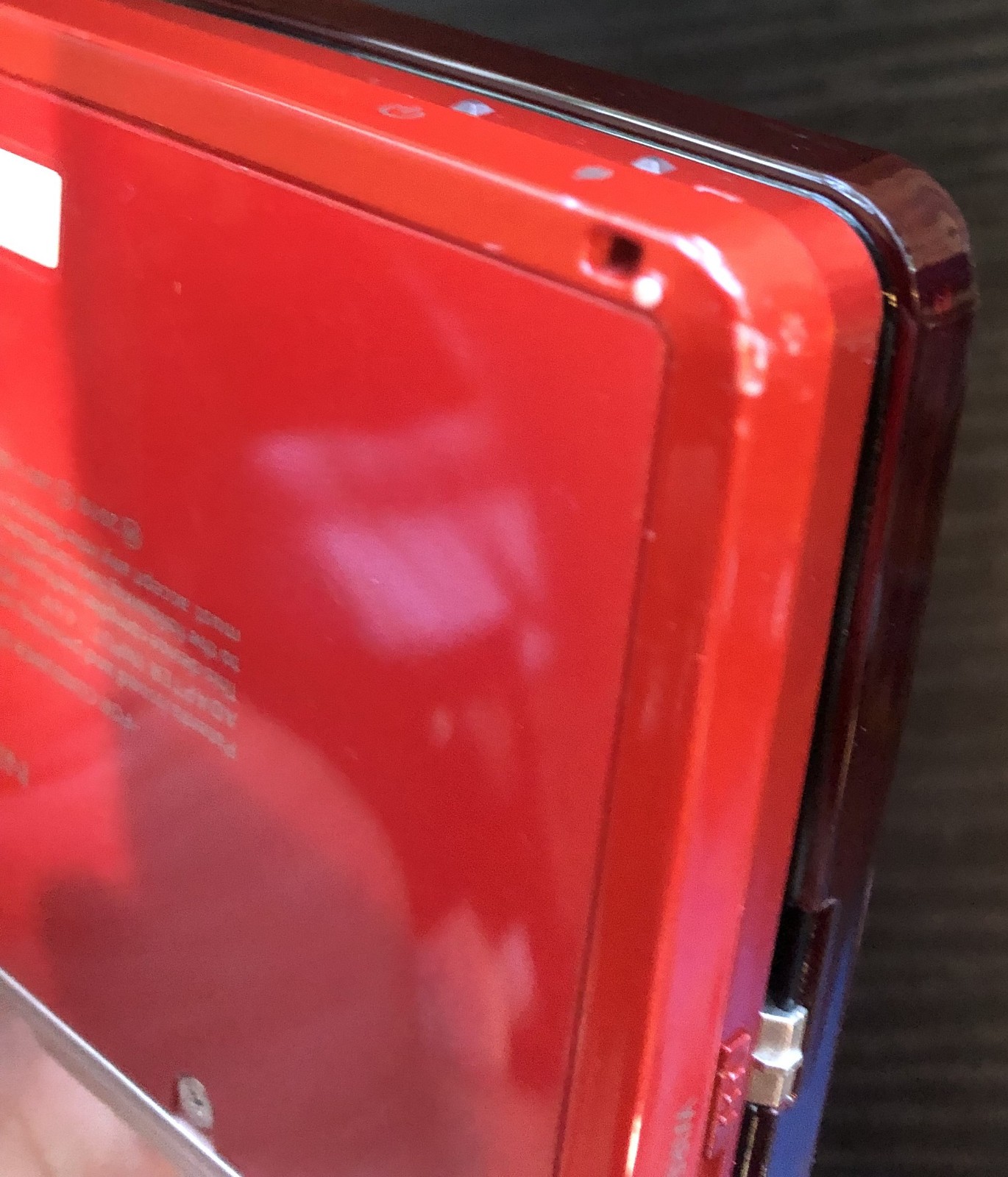 Nintendo 3DS Flame Red CTR-001 Handheld Console — Fully Tested