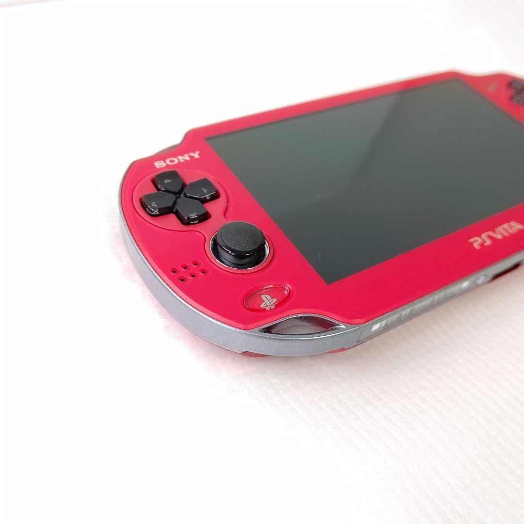 PSVITA Kiwami Sony Psvita Pch1000 Cosmic Red Set Game Console Japan