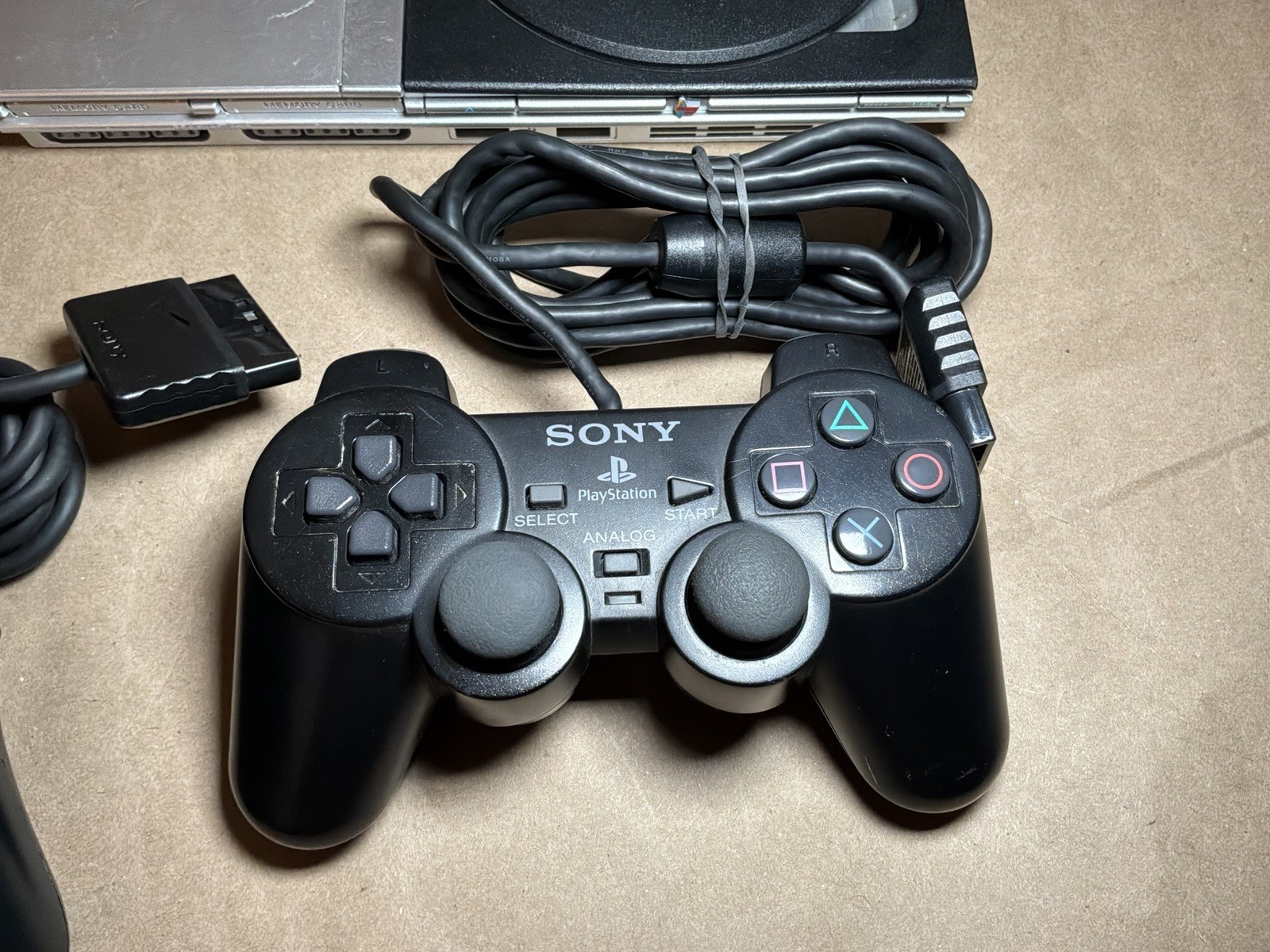Sony PS2 PlayStation 2 Slim Silver Console Only SCPH-77001 | Tested