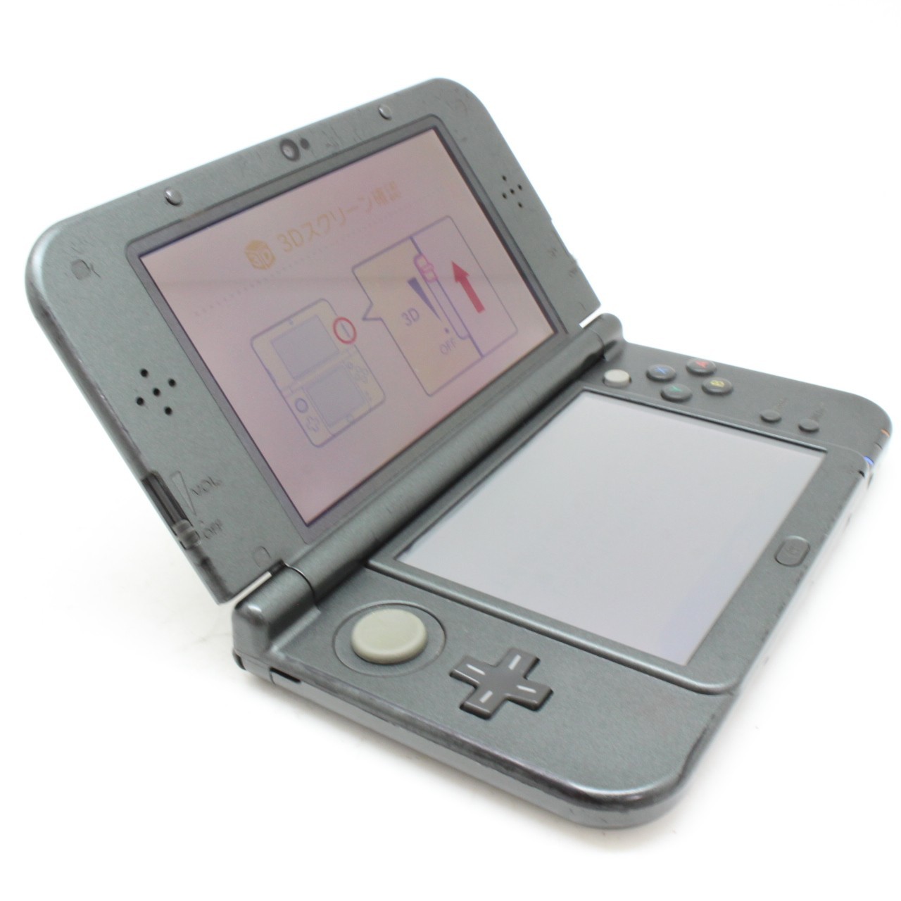 [ EXC+++++ ] NINTENDO NEW 3DS XL Metallic Black Game Console From Japan 4279