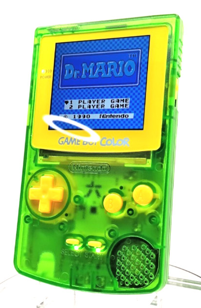 Nintendo Game Boy Color IPS Mod – Custom Translucent Green