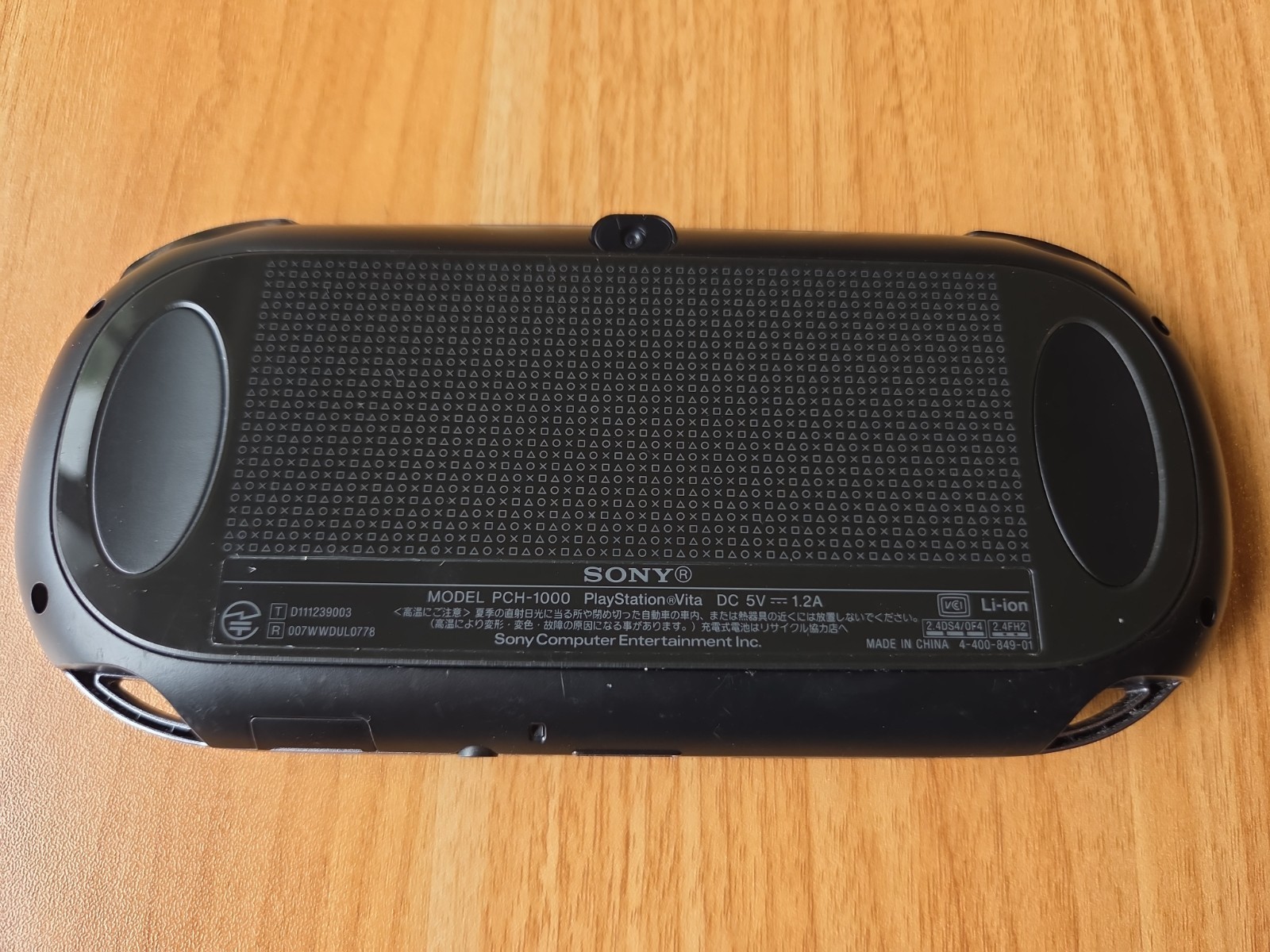 PlayStation PS VITA Console Wi-Fi Model Crystal Black PCH-1000 ZA01 US SELLER