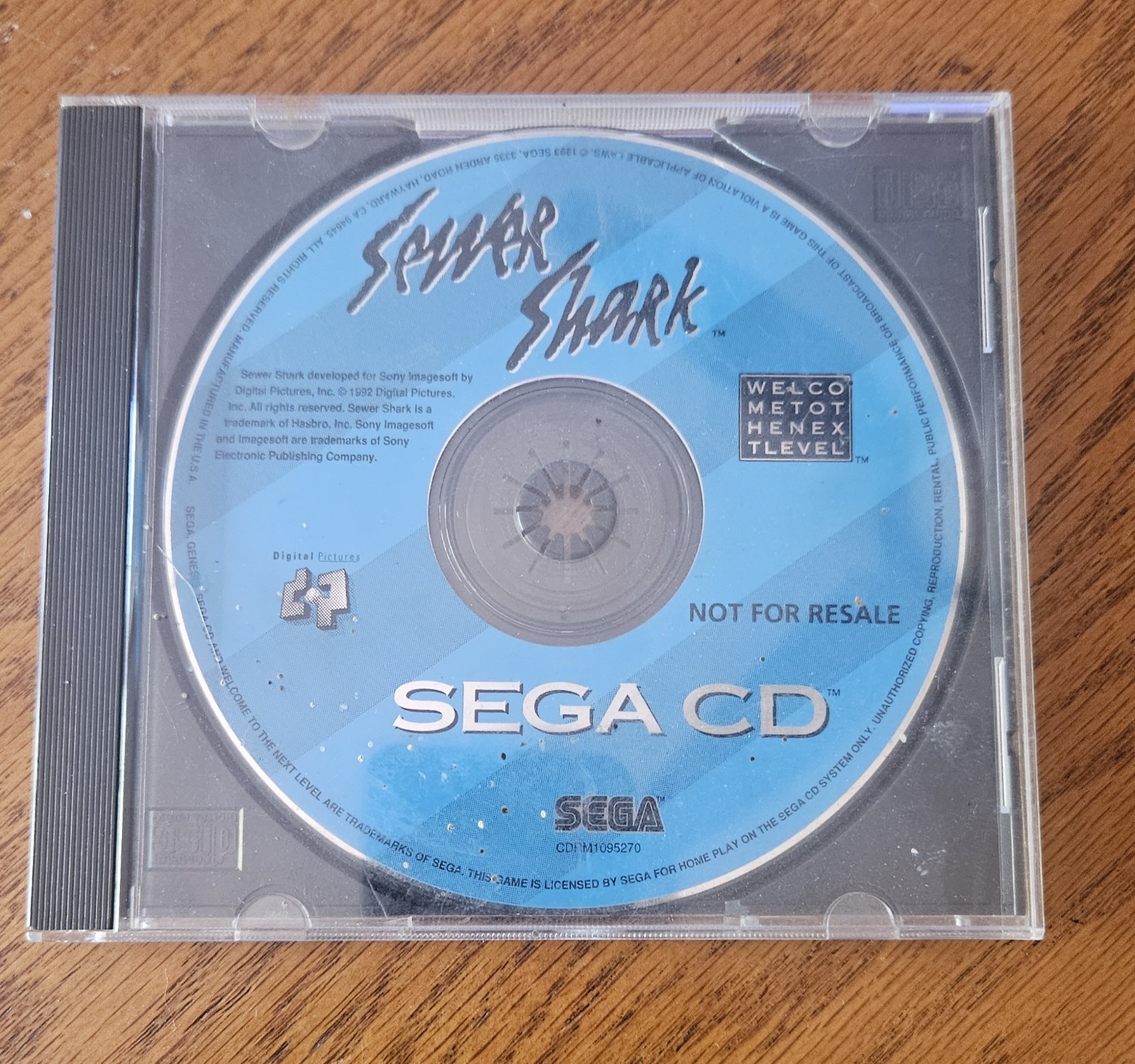 PLEASE READ JVC X’Eye Sega Genesis + Sega CD w/OEM Controller & Sewer Shark