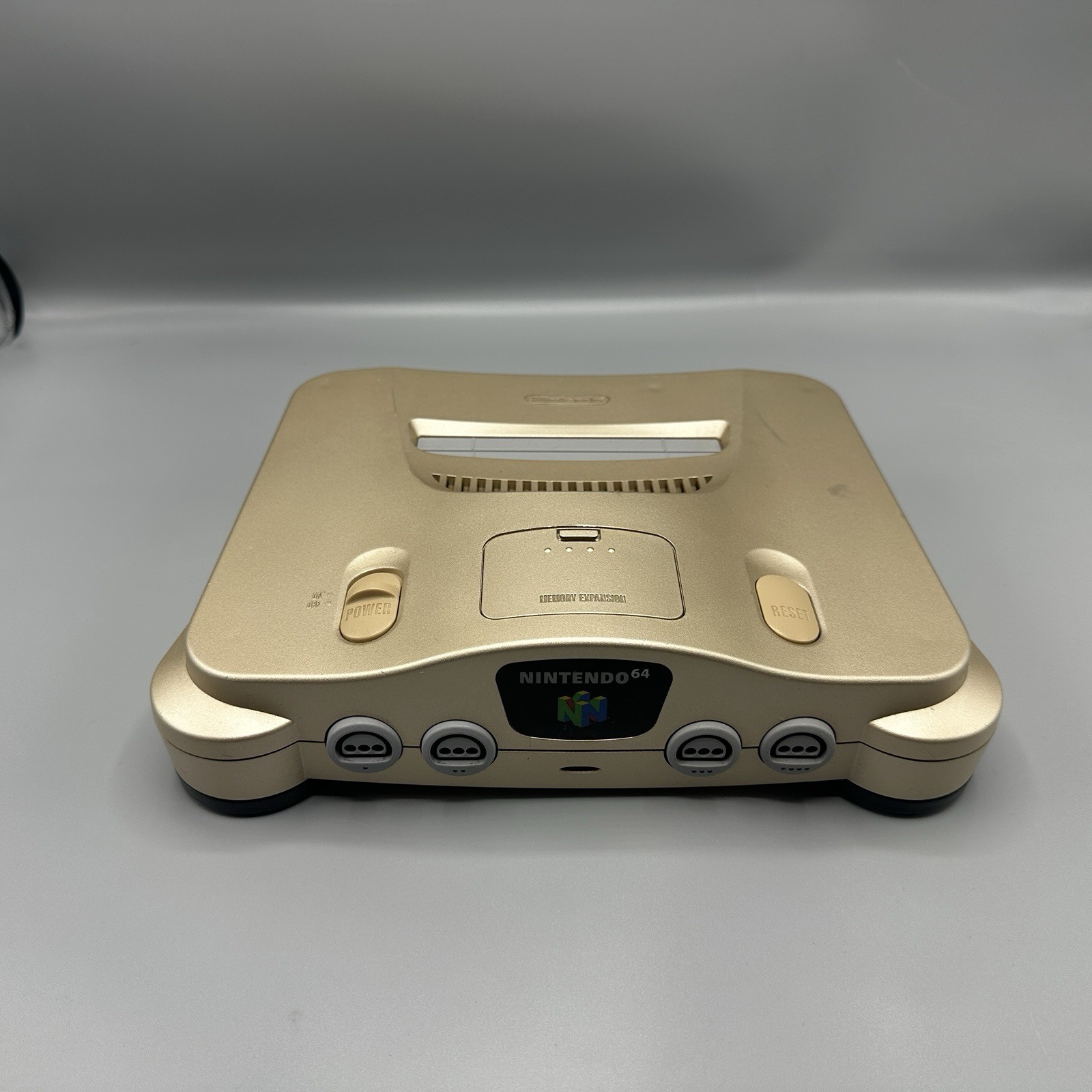 Nintendo 64 Console only Gold NUS-001 N64 NTSC-J Japan Tested