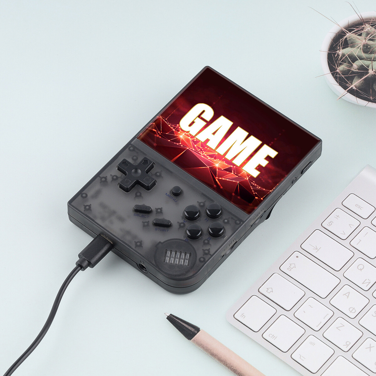 Updated 3.5’Video Game Handheld Game Console Linux System H700 Quad-core ARM US