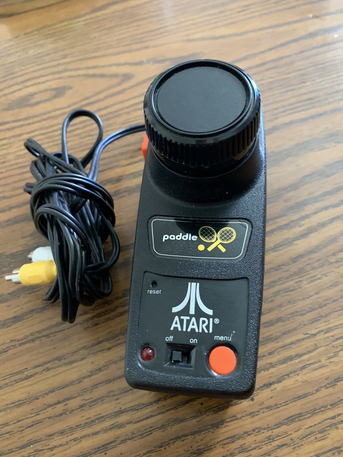 ATARI Paddle Plug and Play TV Controller – 2004 JAKKS Pacific – Fully Tested