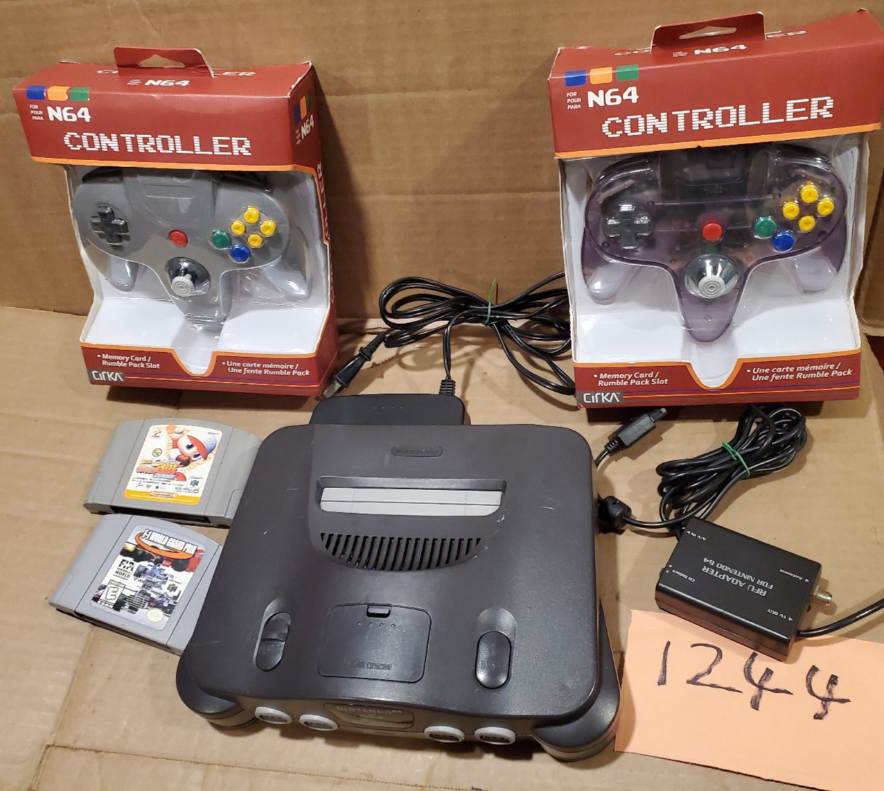 Nintendo 64 Black Console (NTSC-J)