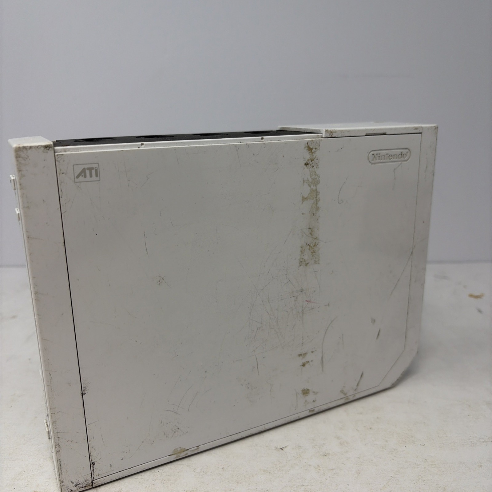 Nintendo Wii White Console Only RVL-001 Gamecube Compatible Tested & Works