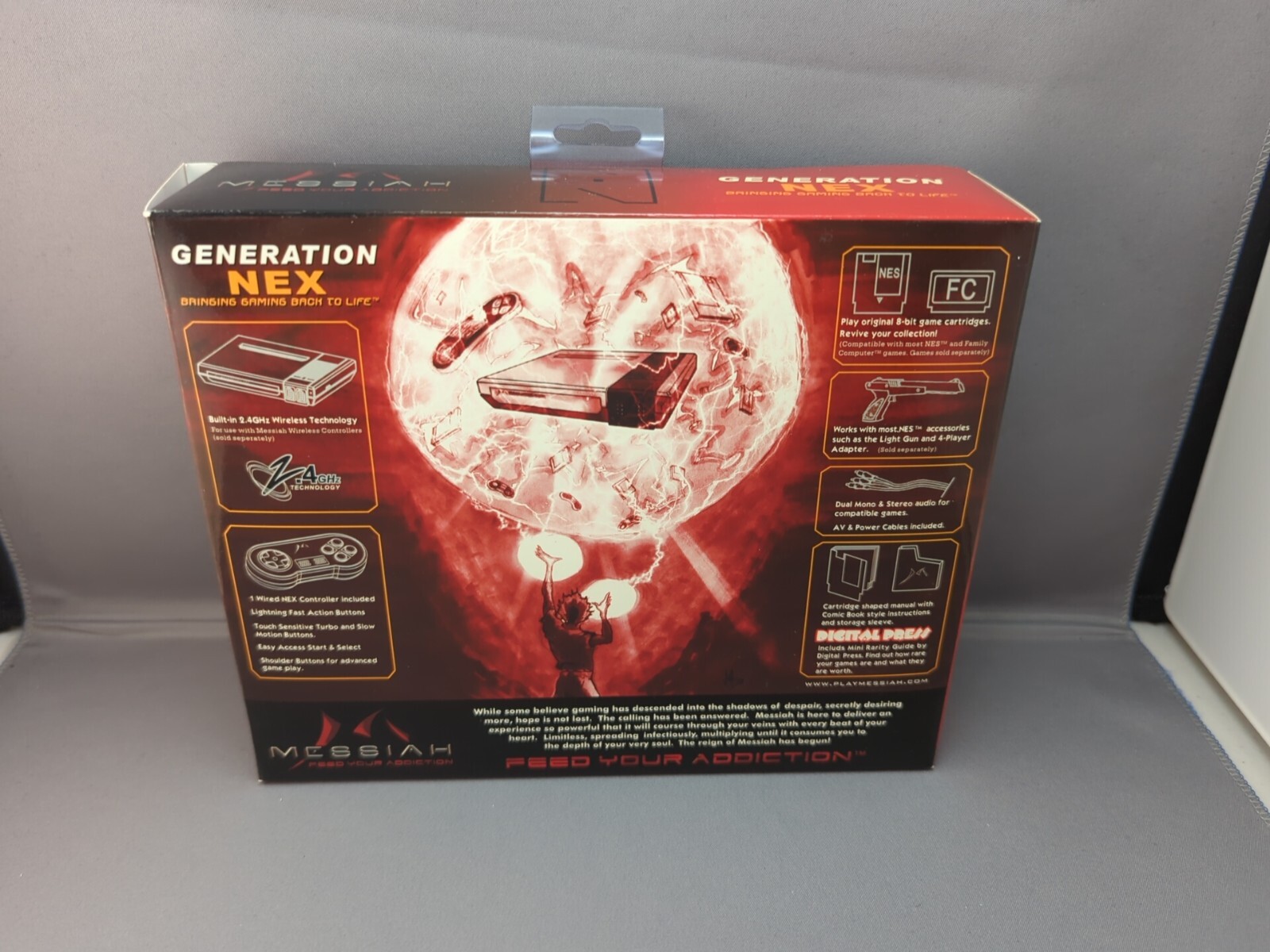 * Messiah Generation Nex (Nintendo NES / Famicom Dual Console) Complete CIB