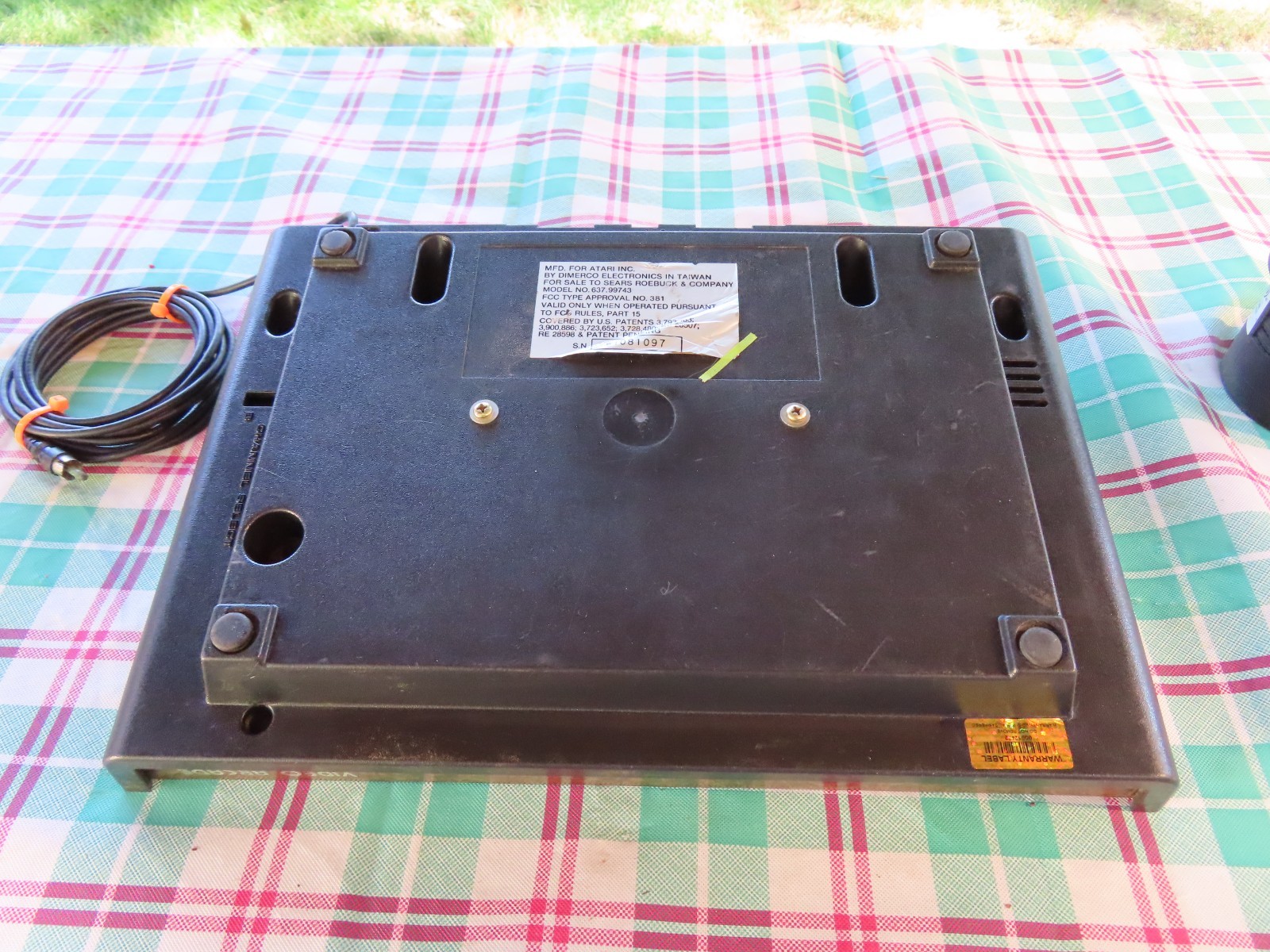 Atari 2600 Sears 637.99743 Tele-Games Video Arcade, UNTESTED