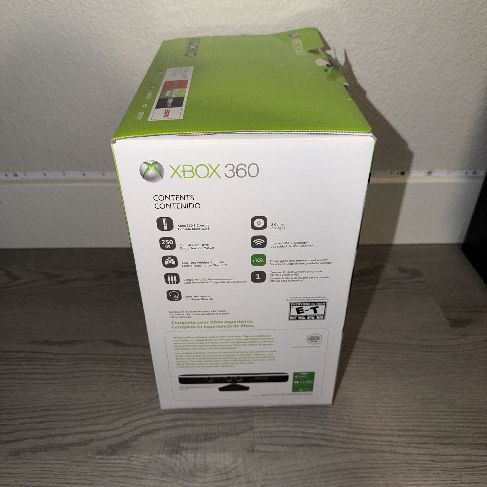 Microsoft Xbox 360 Slim S 250GB Console System Open Box 🔥 «Spring Value Bundle»