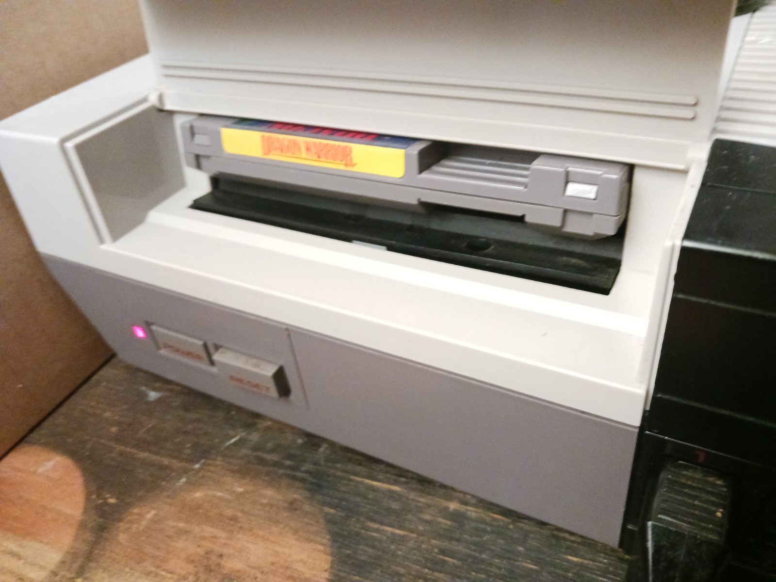 Nintendo NES Console Bundle Dragon Warrior Saves GAMES PLAY UP System Lot