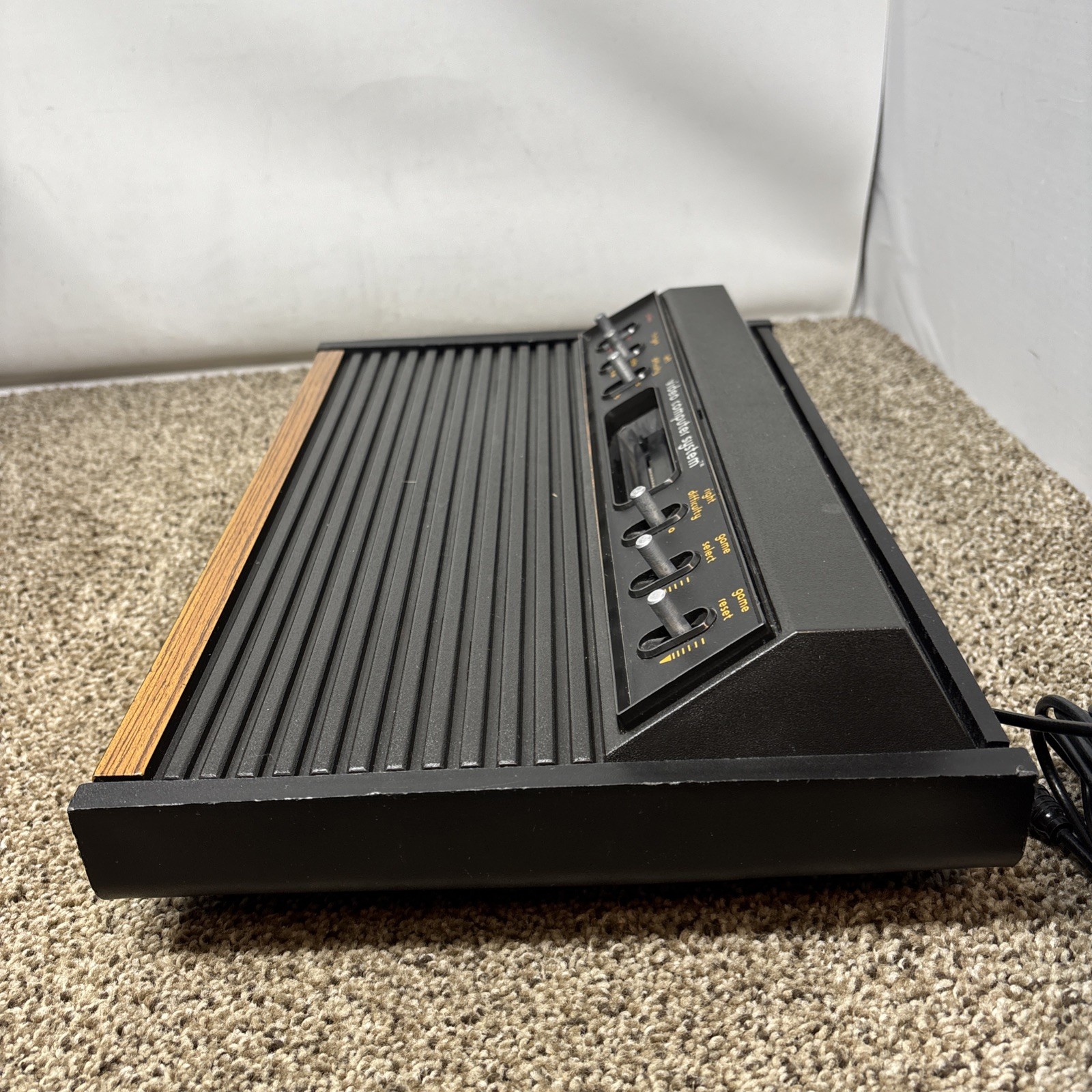 Atari 2600 Heavy Sixer Console In Box Chess Piece Box Tested Works Bundle
