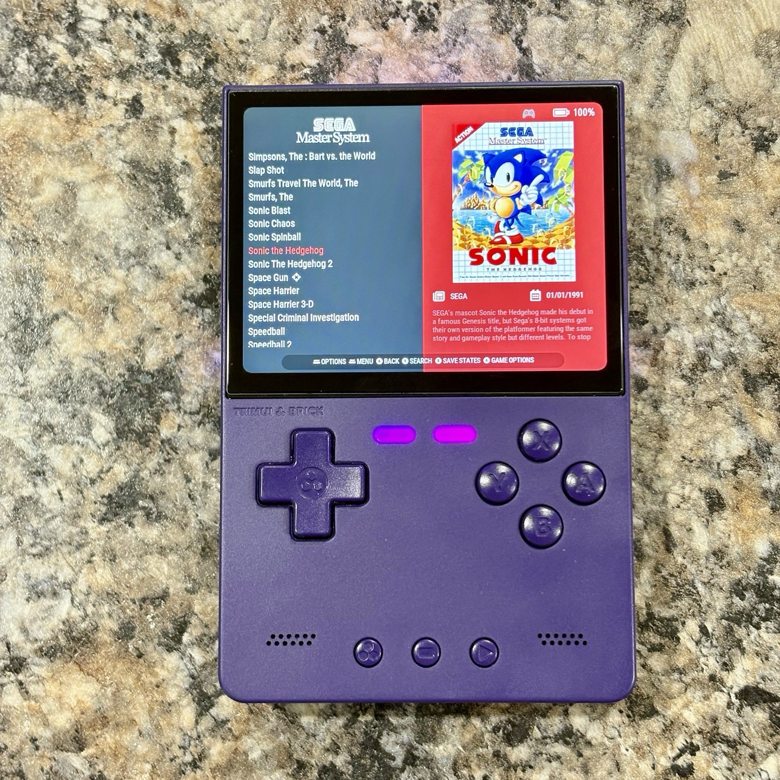 Trimui Brick Retro Gaming Handheld, New 64GB Card, Custom Loaded Ready To Play