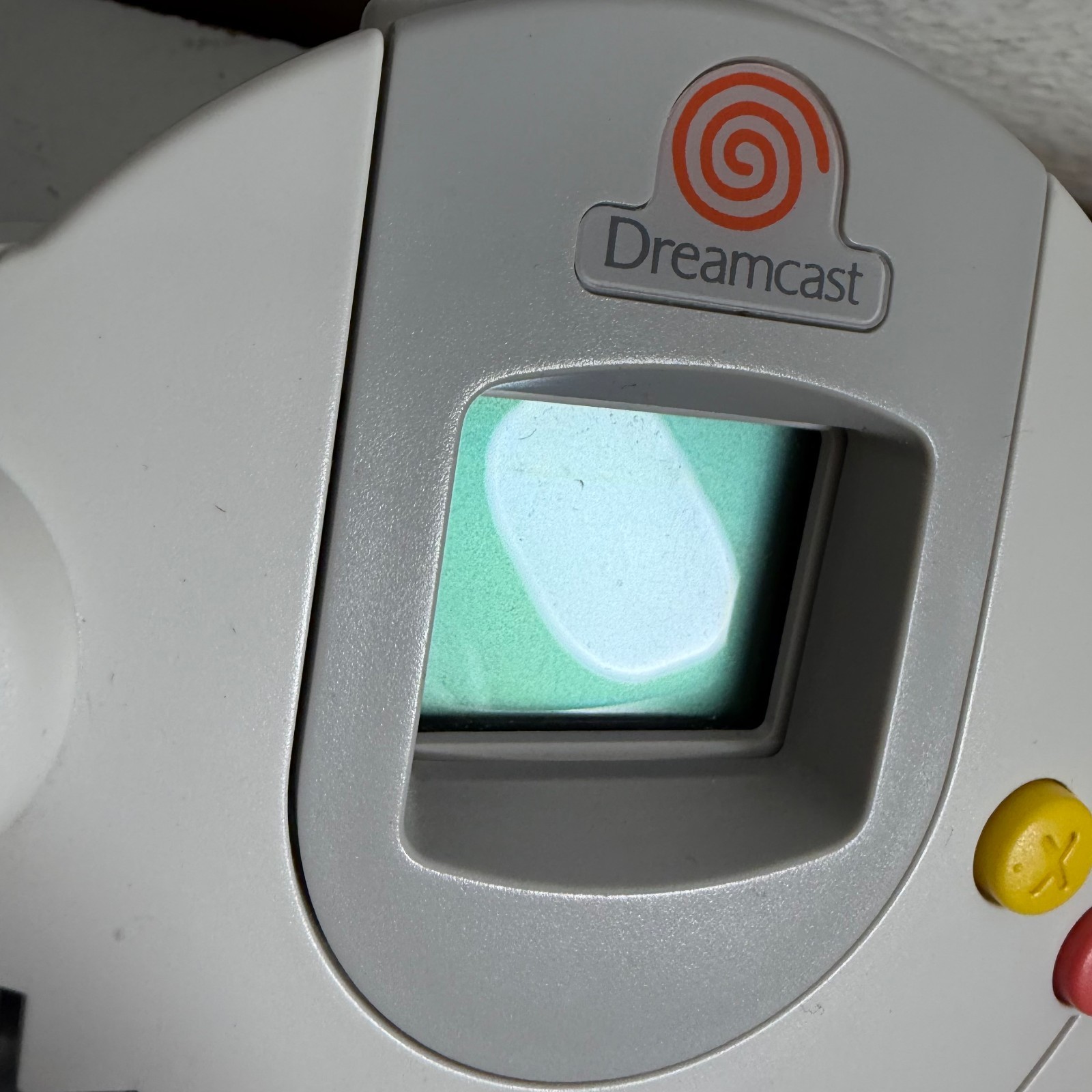 Sega Dreamcast HKT-3020 White Home Video Gaming Console With Controller