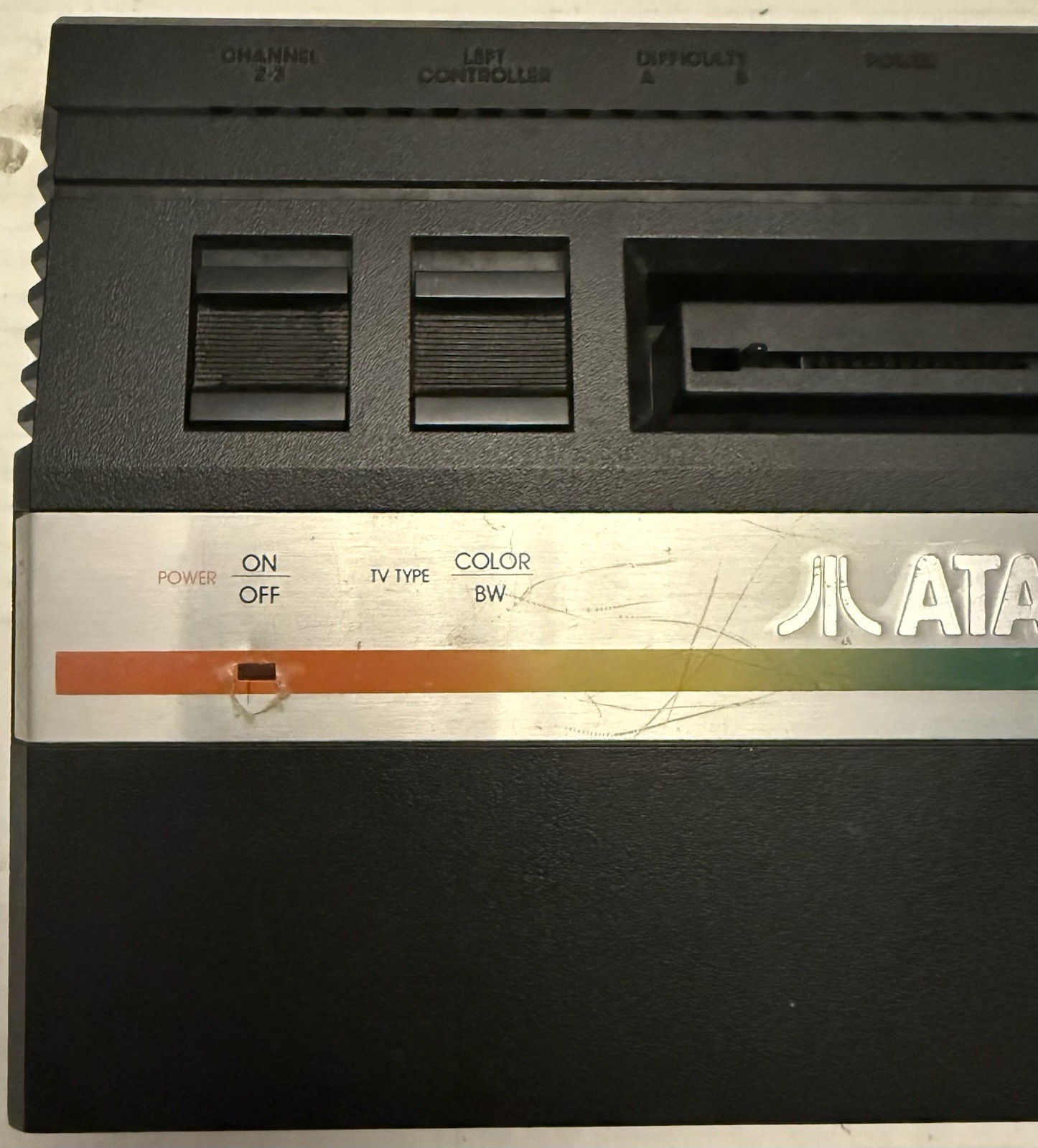 UNTESTED Atari 2600 Jr. Game System Console ONLY
