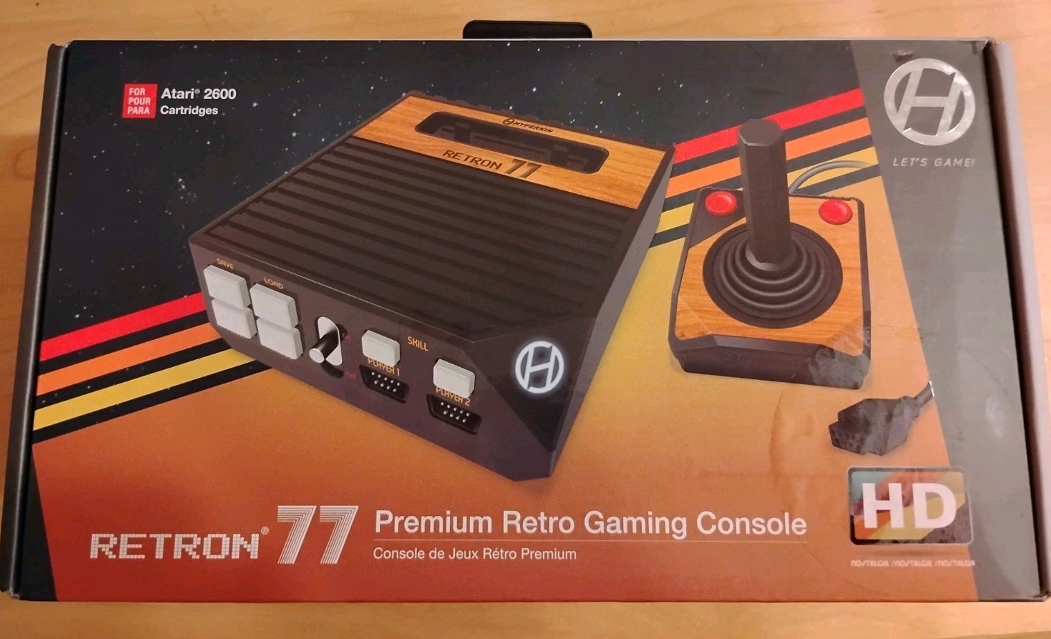 Atari 2600 Retron 77 Video Game Console – Black
