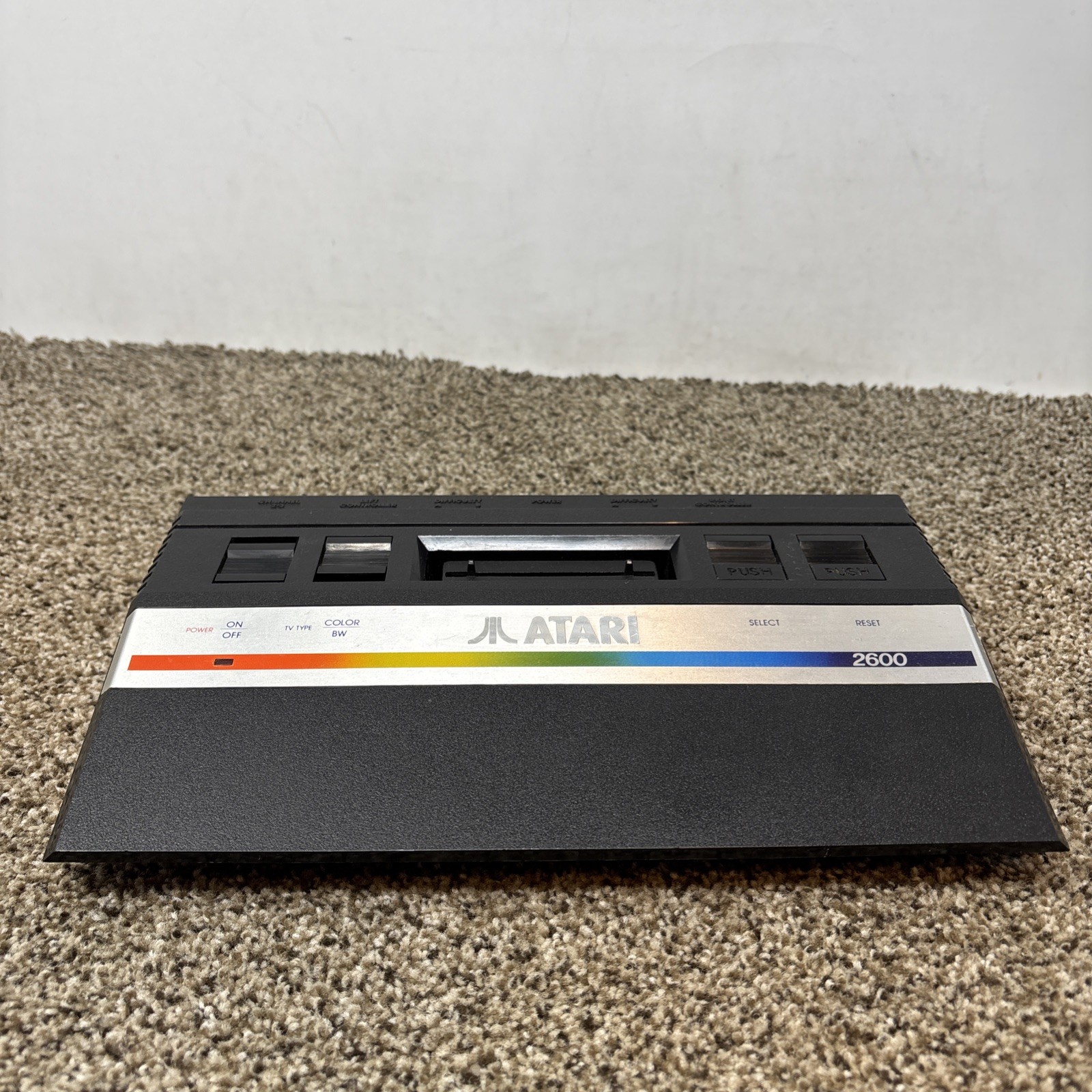 1 Chip Atari 2600 JR Console Only Very Rare Collectors Item Tested One Chip