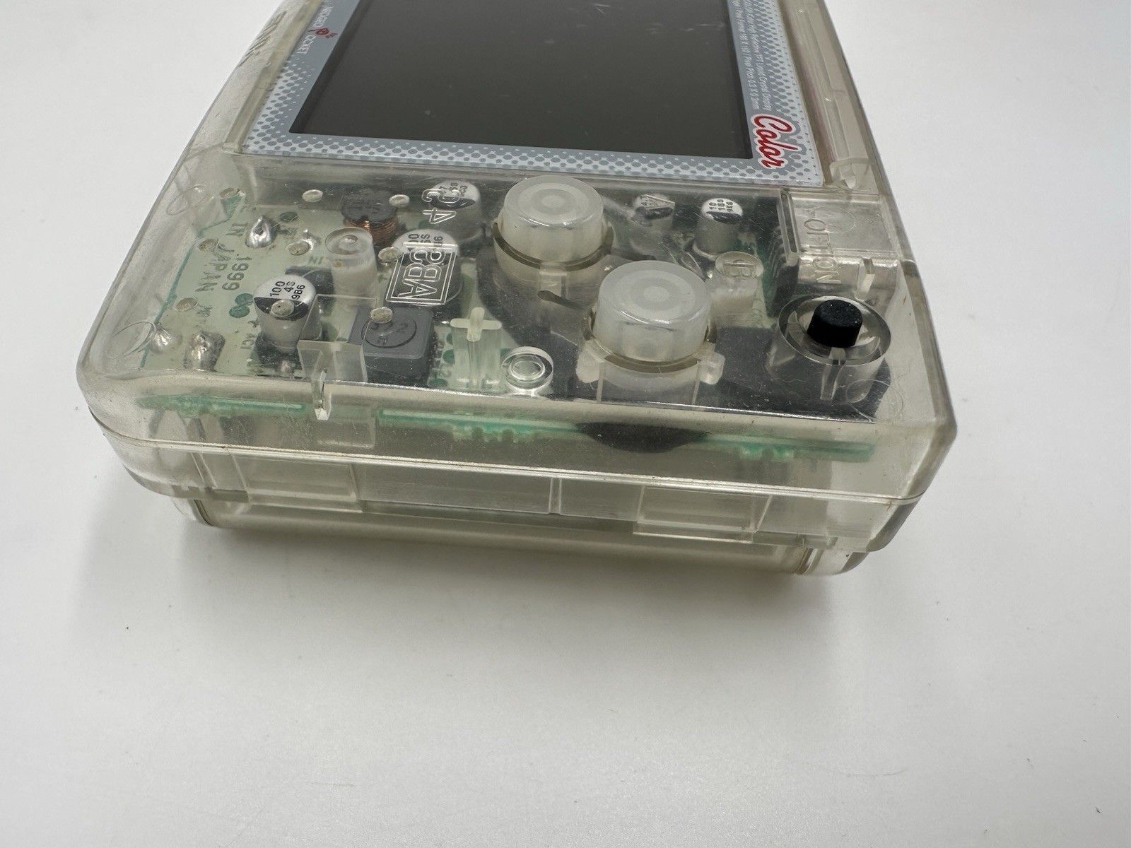 Neo Geo Pocket Color SNK Console Crystal Clear