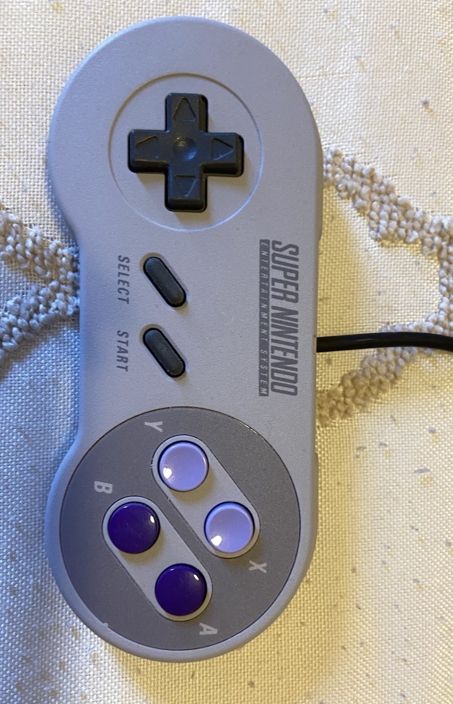 Super Nintendo SNES CLV-201 Console Control Deck