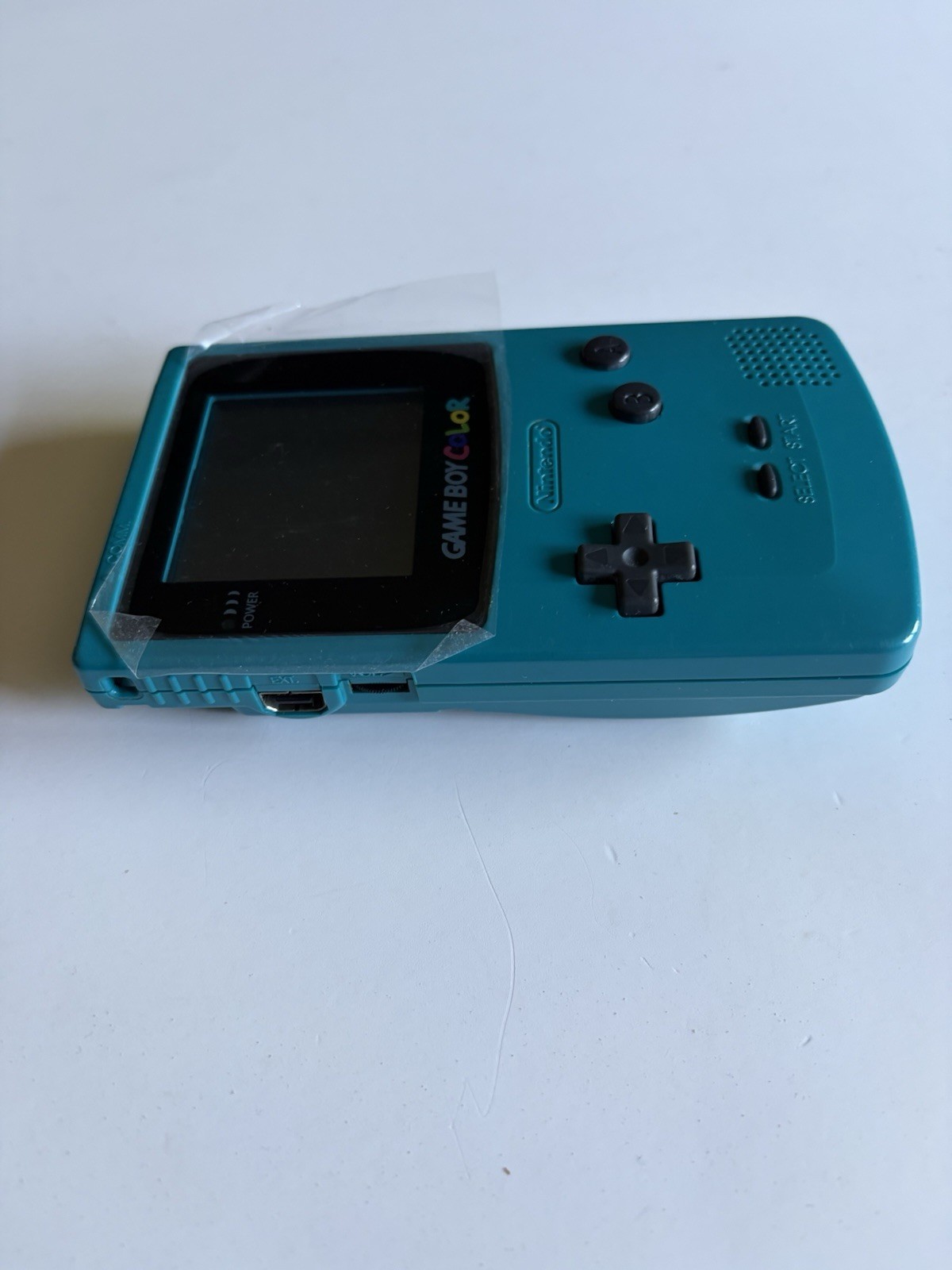 PROFESSIONALLY RESTORED Game Boy COLOR (Teal) Console Handheld NEW LENS
