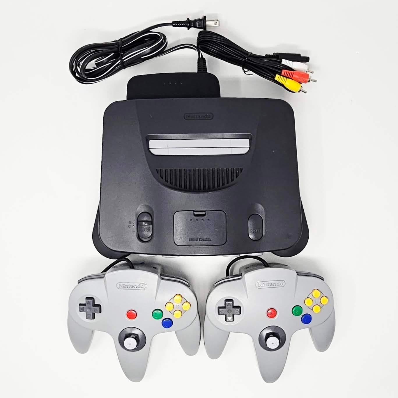Nintendo 64 Game Console Set – ! PICK HOW MANY CONTROLLERS (OEM ONLY)! (NUS-001)