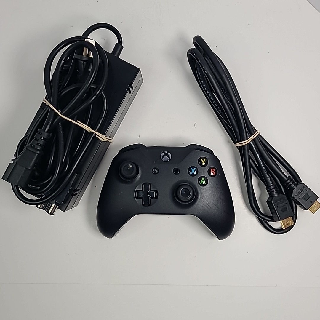 Xbox One Console 365GB Black Bundle Controller Games Deus Ex Just Cause NBA 2K