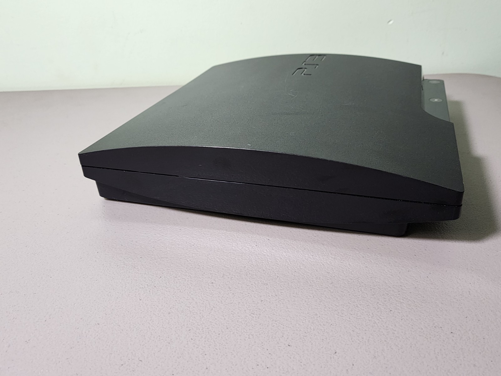 Sony PlayStation 3 PS3 Slim CECH-2001A Black Console Only Tested Works
