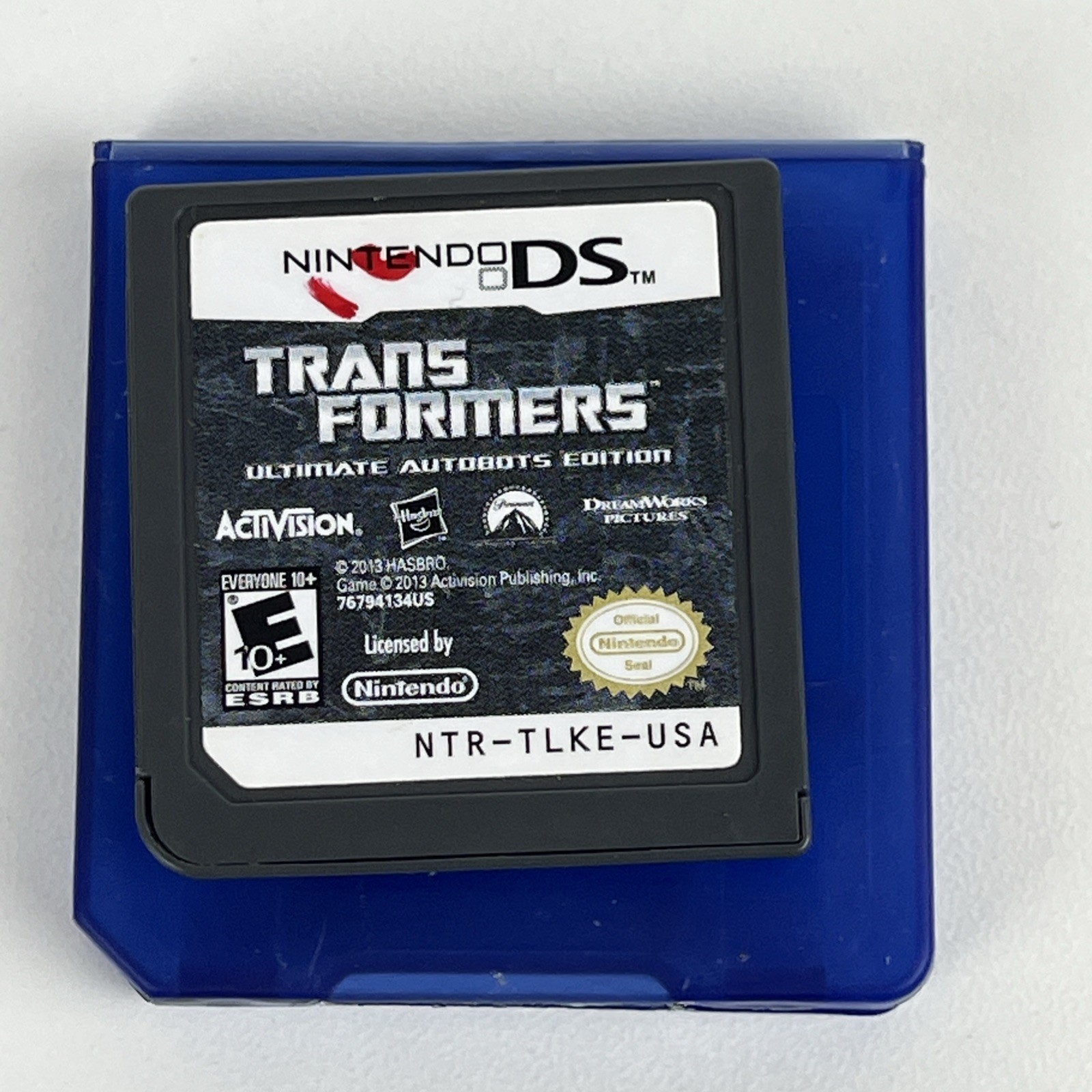 Nintendo 2DS (DS, 3DS, FTR-001, Electric Blue, No Charger Included) + 3 Games