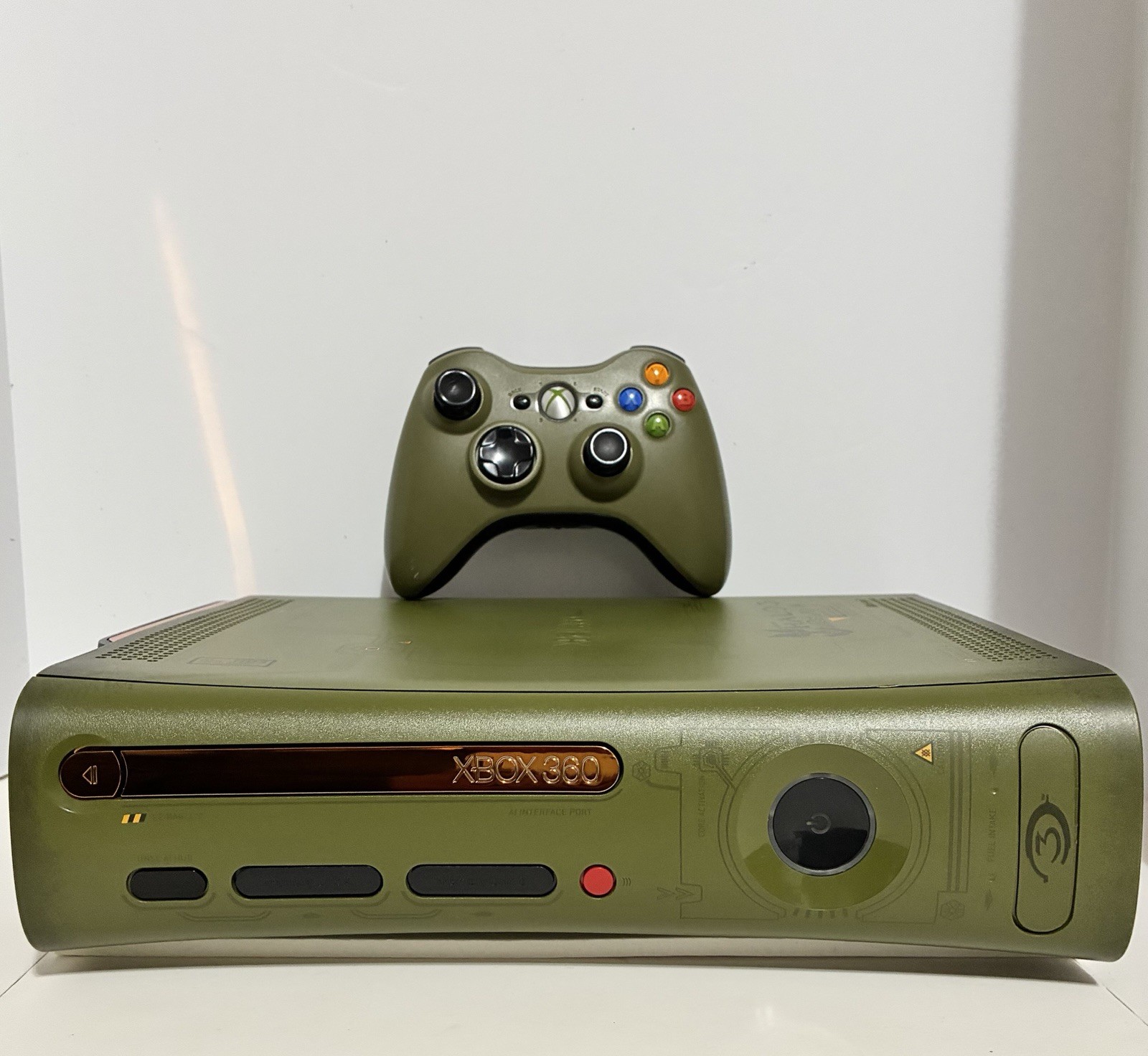 Microsoft Xbox 360 Halo 3 Special Edition Console Bundle – Excellent Condition