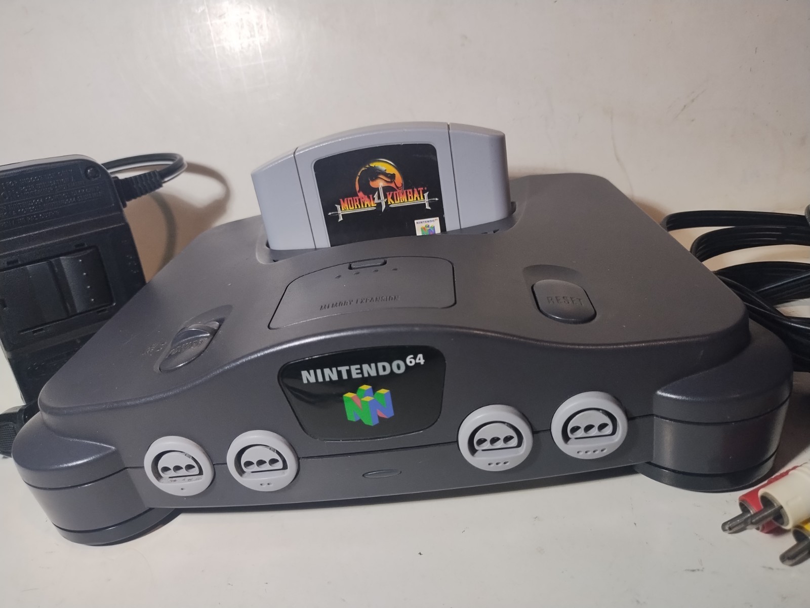 Nintendo 64 Control Deck Console System w Game Tested