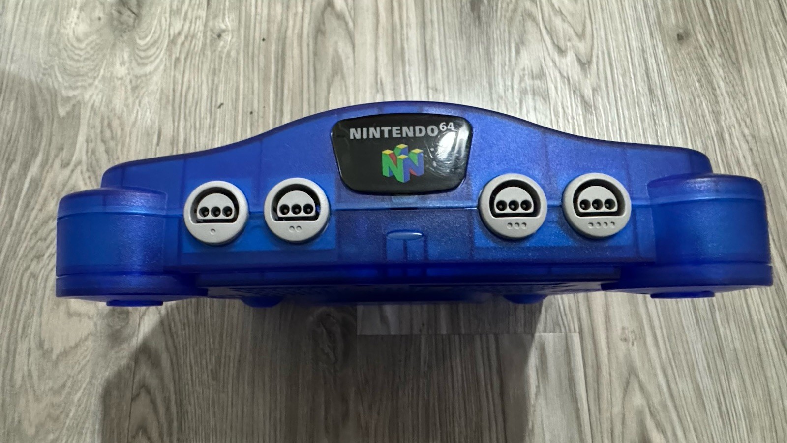 Nintendo 64 Midnight Blue Console system N64