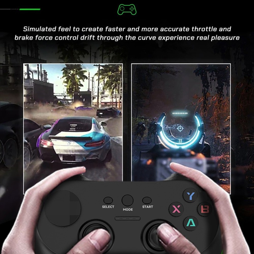 Wireless 2.4G Retro Gaming Handle Console TV Box Built-In 120000+ Video Games