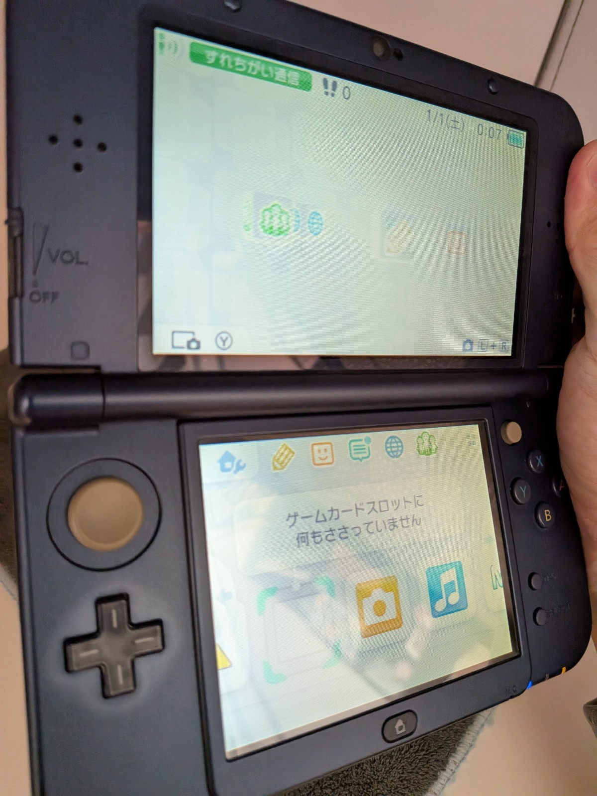 【Excellent5】Nintendo NEW 3DS LL XL Blue Handheld Used Game Console From Japan