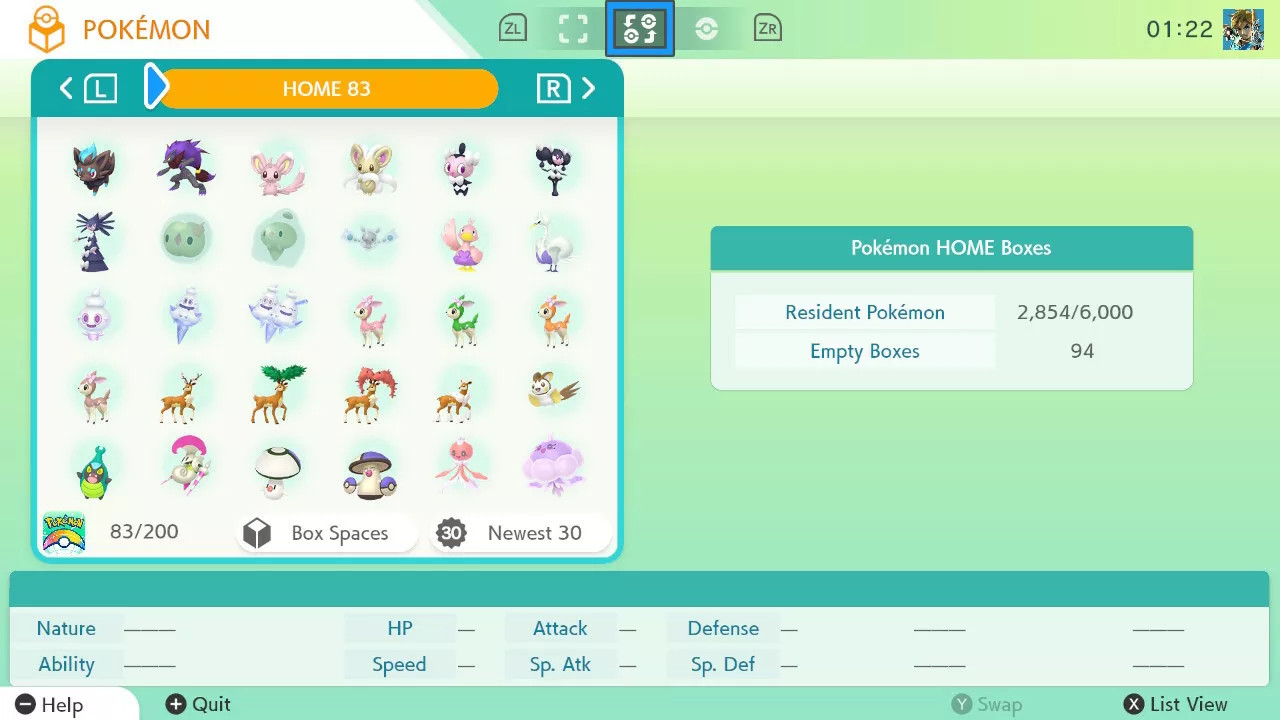 Pokemon Home Full Living Dex All Forms gen 1-7 960 Pokemon Smogon Build⚡