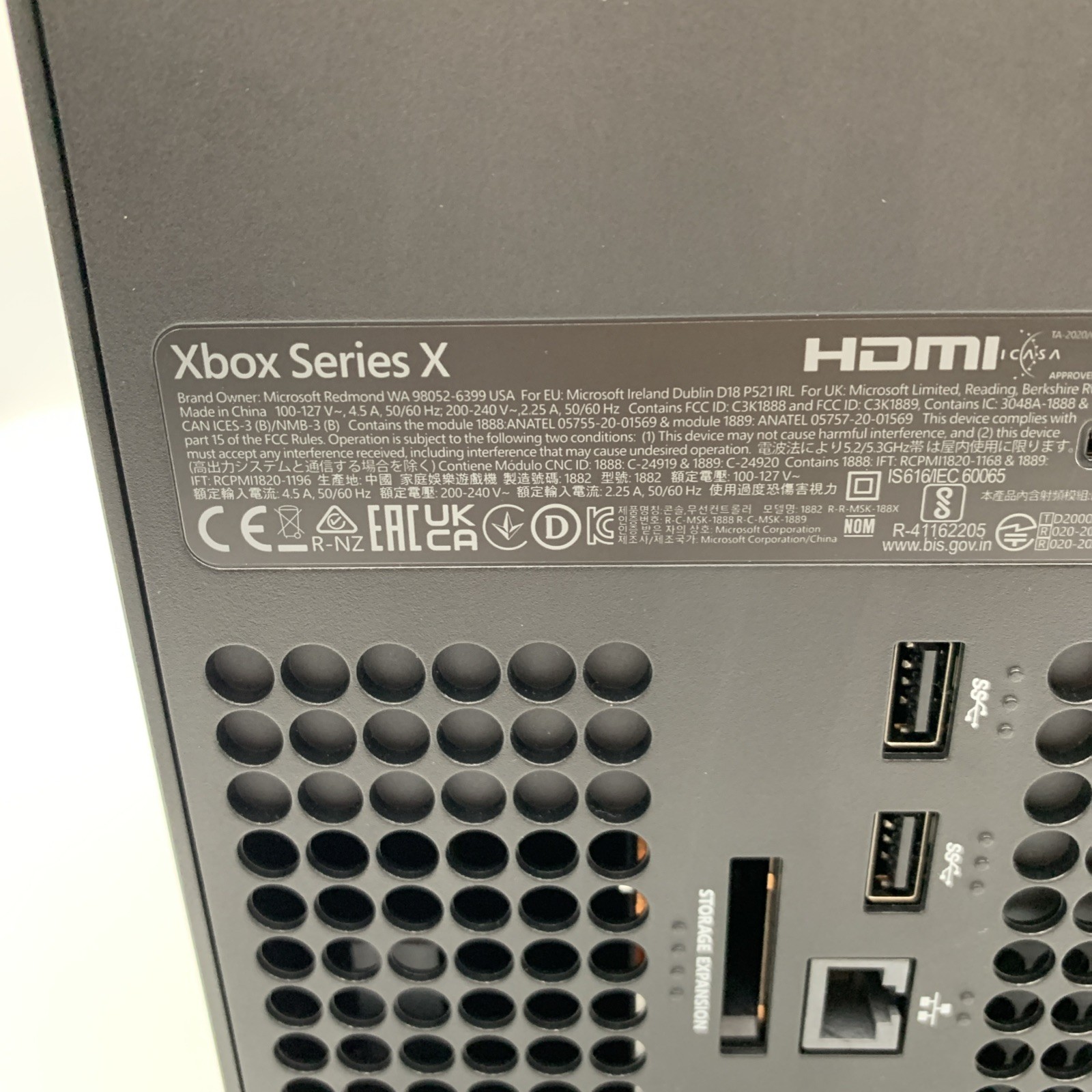 Microsoft Xbox Series X 1TB Console Gaming System Carbon Black 1882