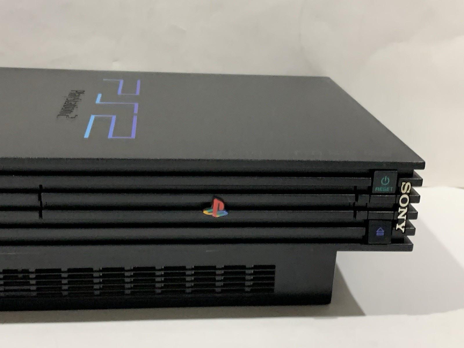 PS2 Midnight Black Limited PlayStation 2 SCPH-50000 FAT CONSOLE Working READ