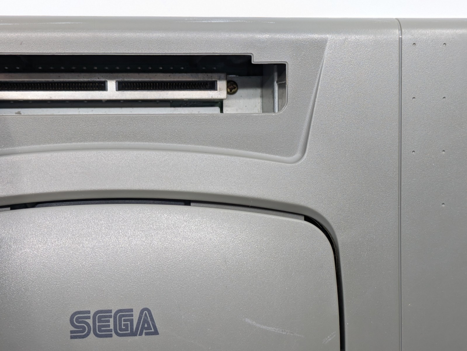 SEGA Saturn HST-3210 Gray Console Complete Set Tested Japan NTSC-J