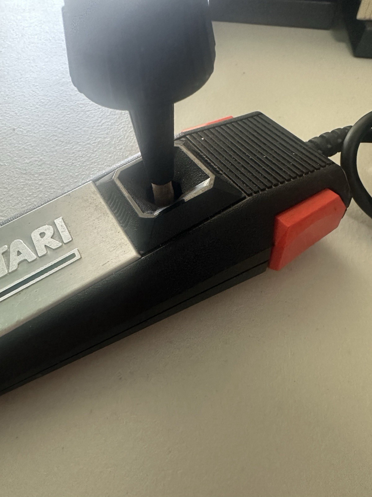 Atari 2600 Junior Jr Video Game Console w/ joystick – TESTED