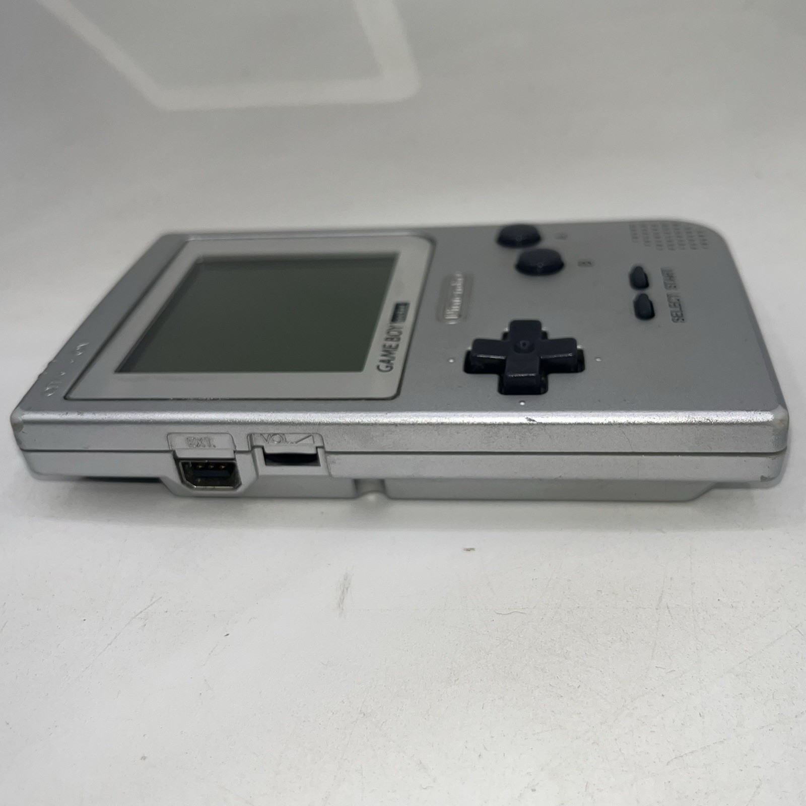 Nintendo GameBoy Pocket Silver Handheld Console MGB-001 Tested & Working