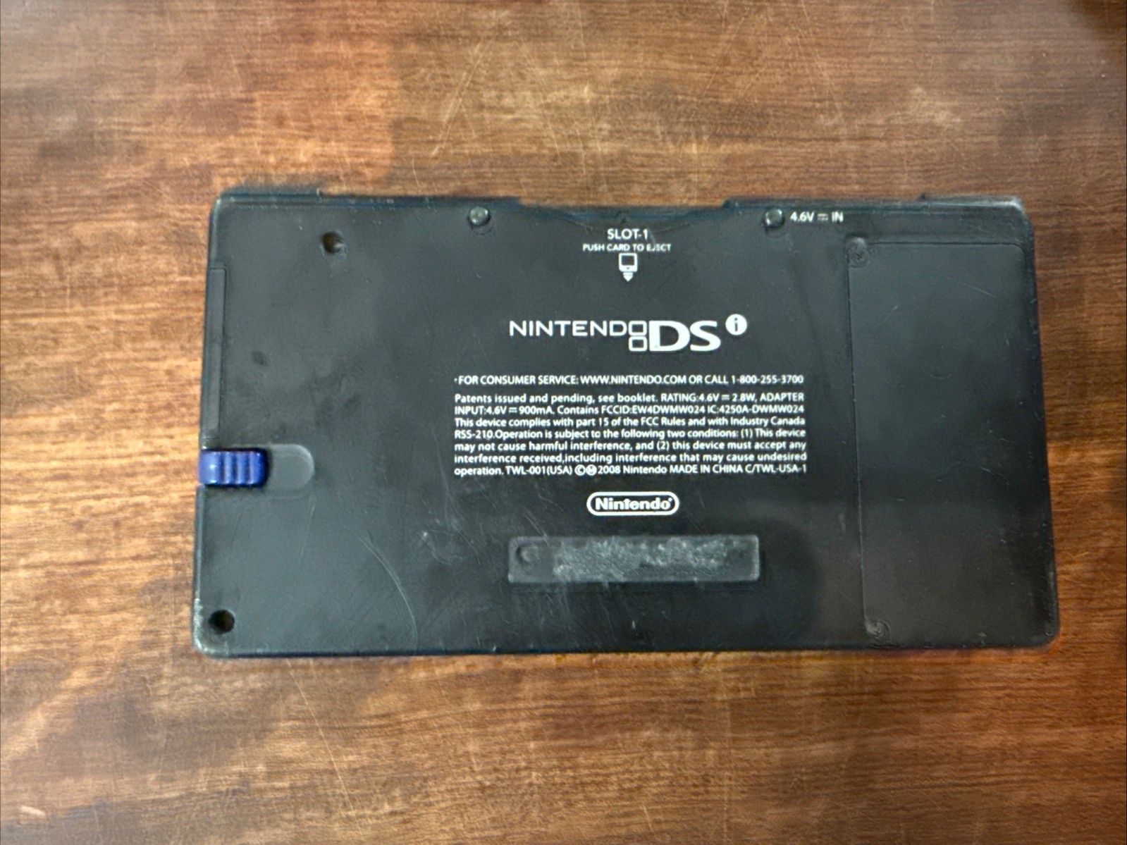 Matte Black Nintendo DSi Handheld Console – tested W/ Stylus No Charger