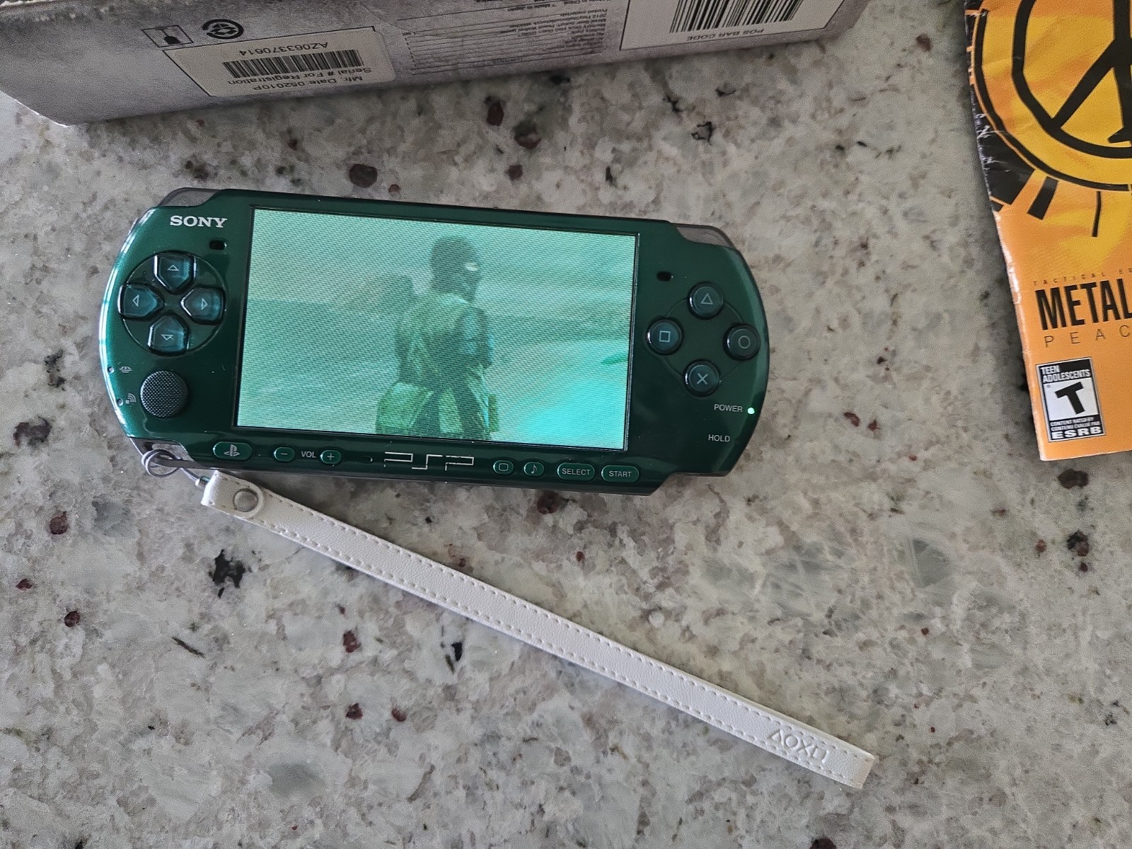 Sony PSP 3001 Metal Gear Solid: Peace Walker Entertainment Pack In Box – Tested