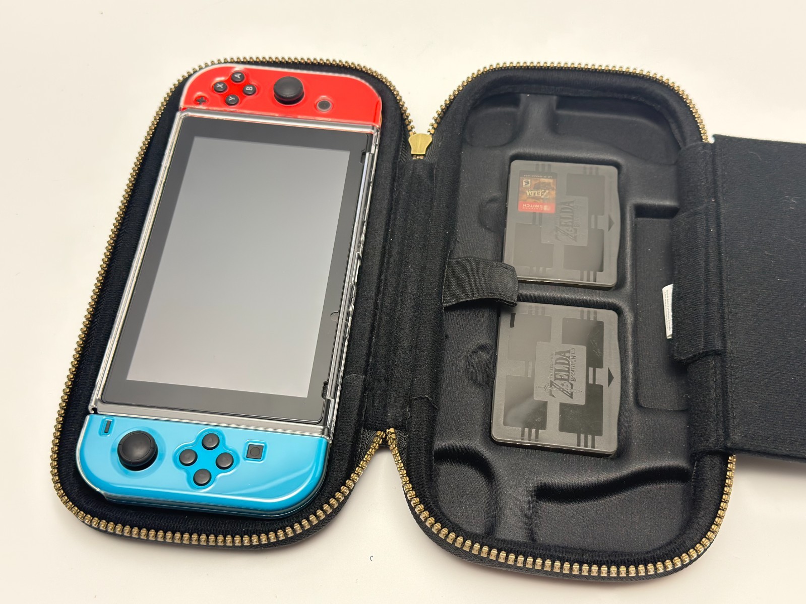 Nintendo Switch Console Zelda Breath of the Wild Bundle *Blue/Red Joy-Cons